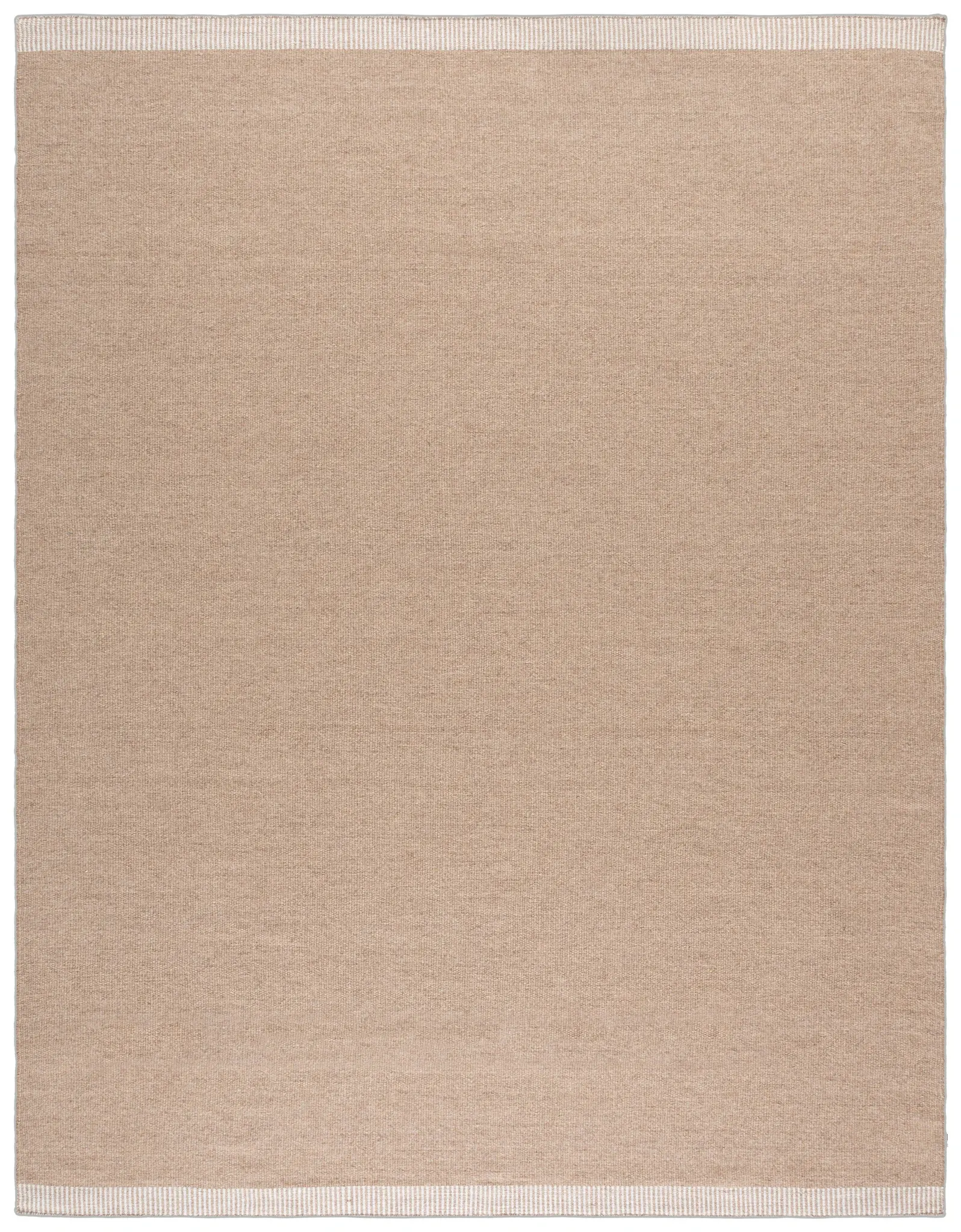 Vermont Kallie Striped Border Hand-Woven Wool Rug