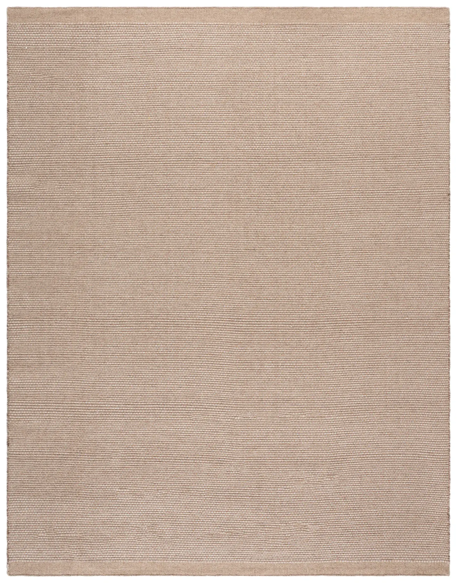 Vermont Ribbed Solid Hand-Woven Wool Rug