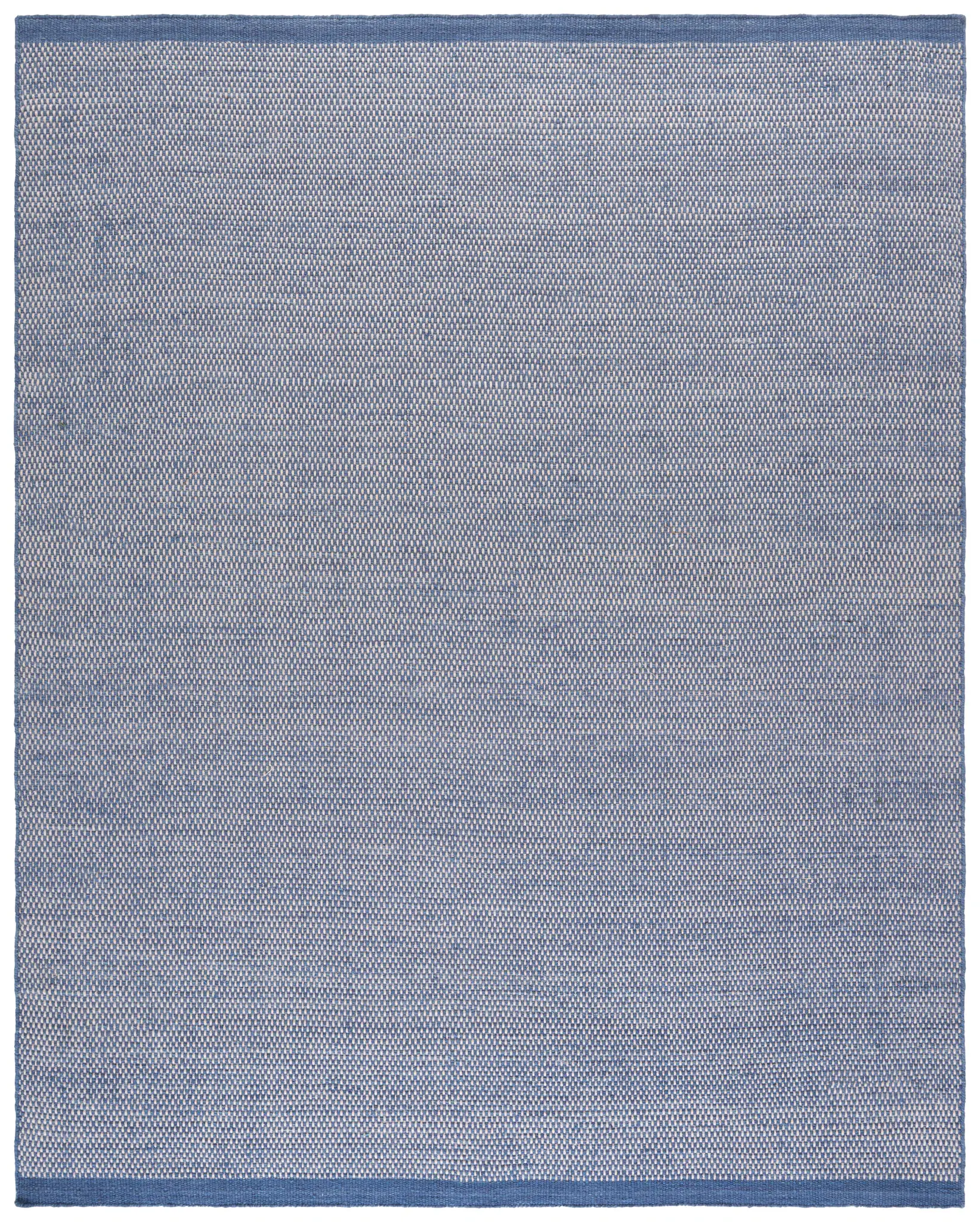 Vermont Ribbed Solid Hand-Woven Wool Rug