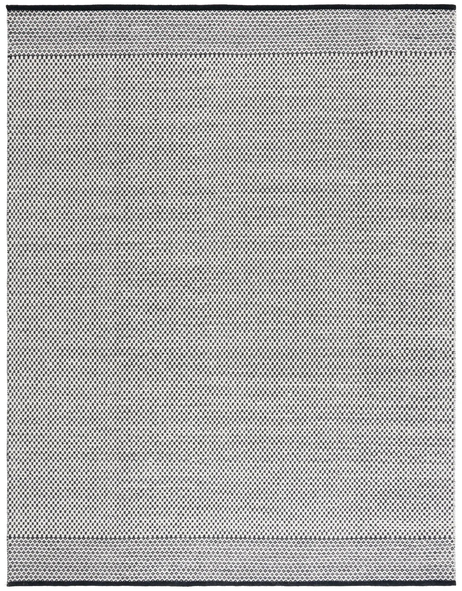 Vermont Checkered Flatweave Wool Rug