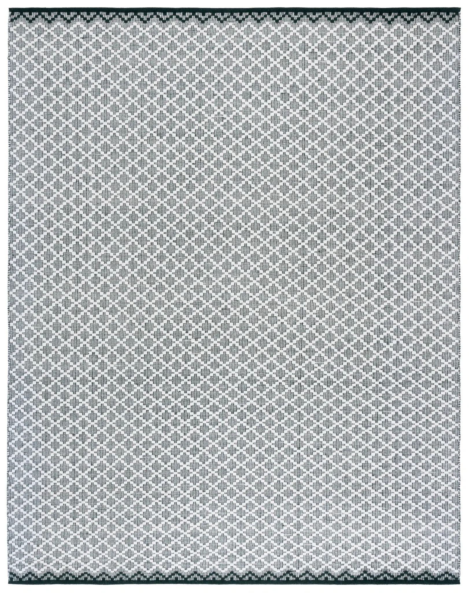 Vermont Micro Diamond Hand-Woven Wool Rug