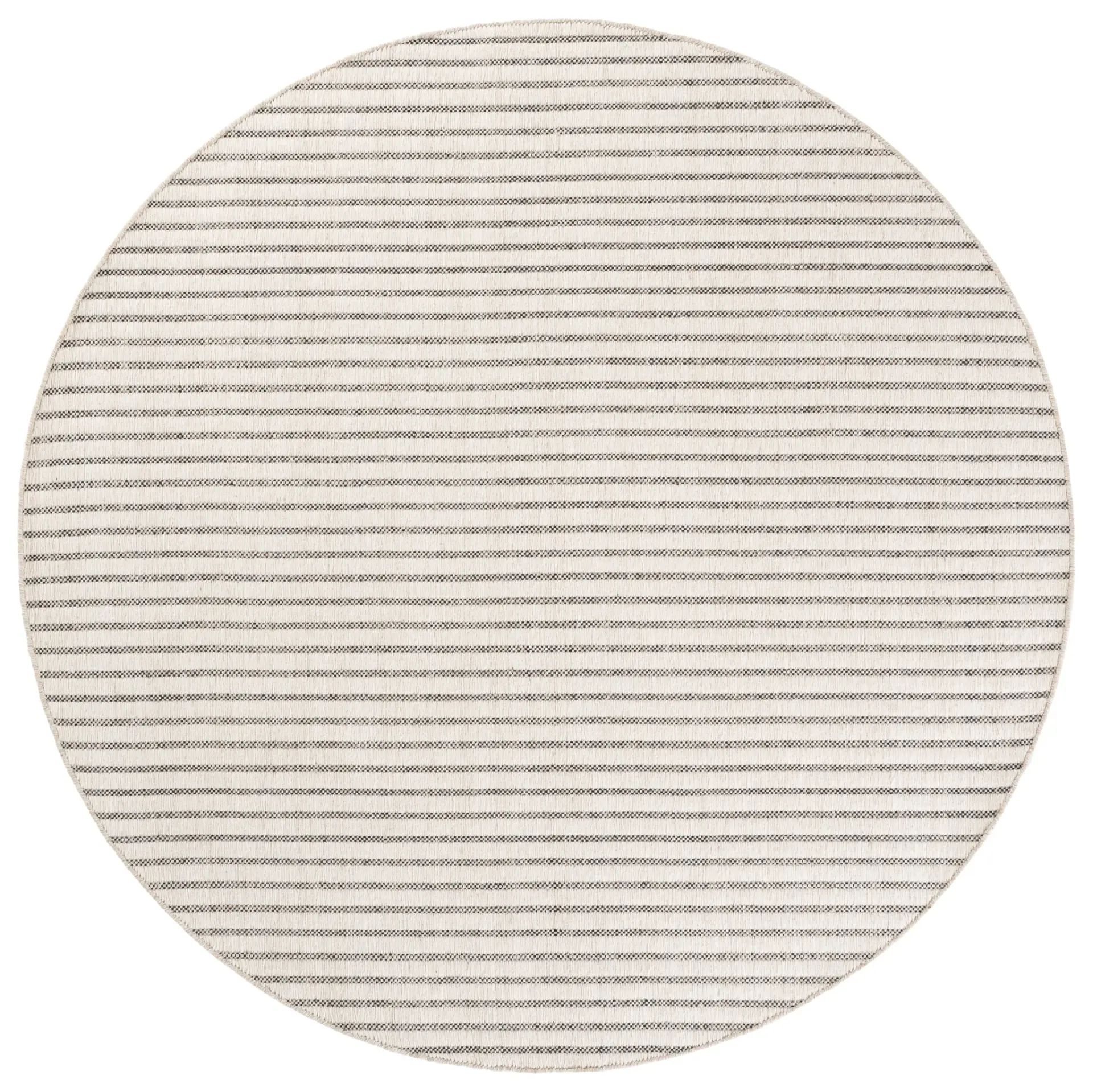 Vermont Pinstripe Hand-Woven Wool Rug