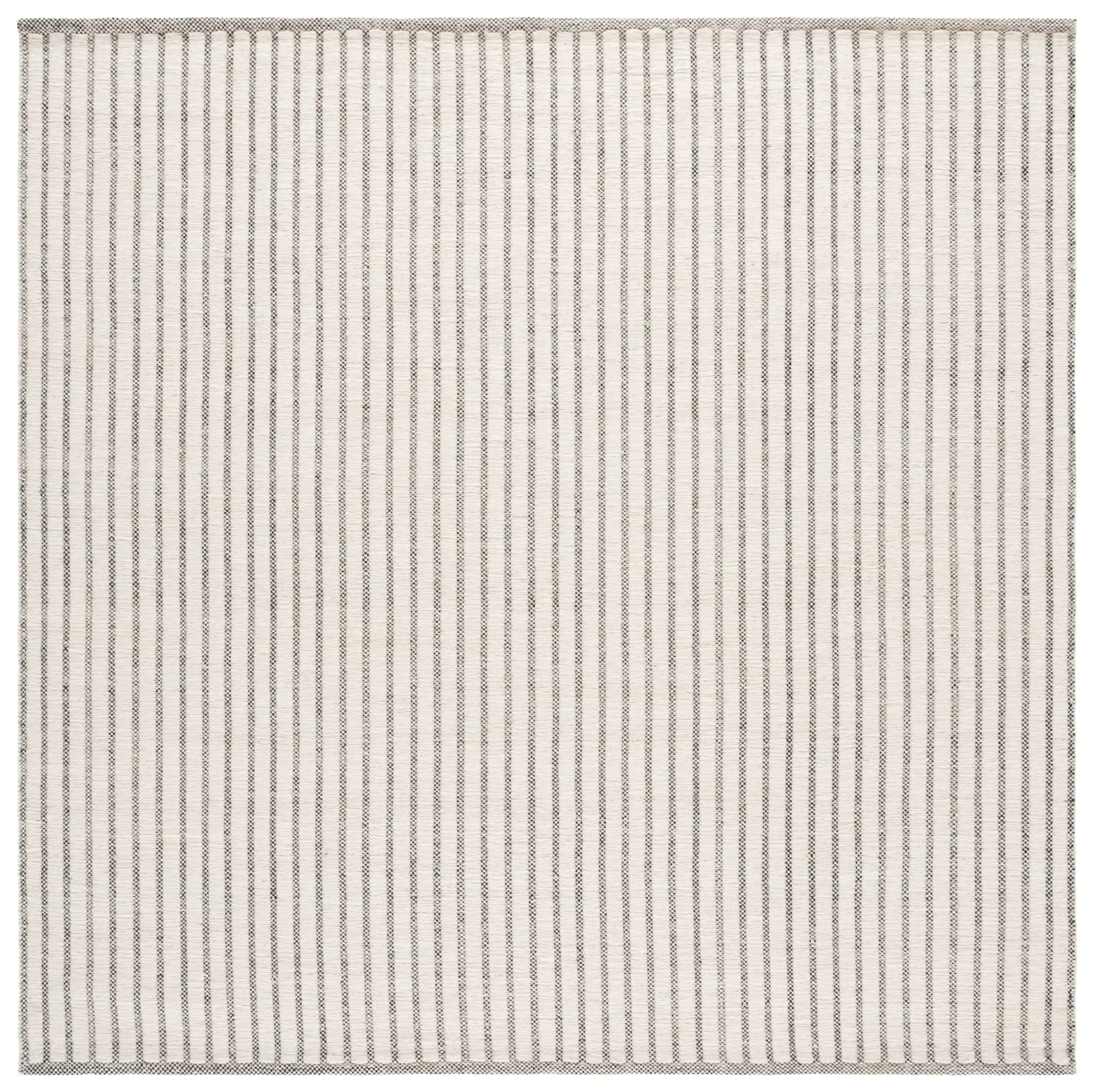 Vermont Pinstripe Hand-Woven Wool Rug