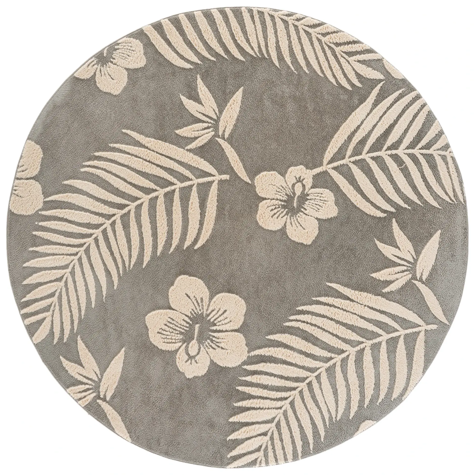 Versailles Palm Leaf Washable Rug
