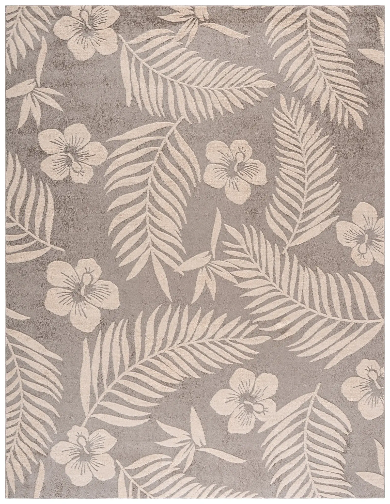 Versailles Palm Leaf Washable Rug