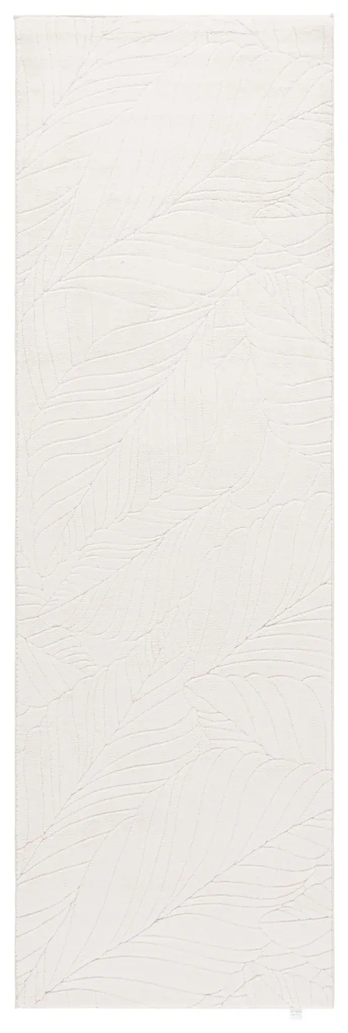Versailles Botanical Carved Leaf Washable Rug