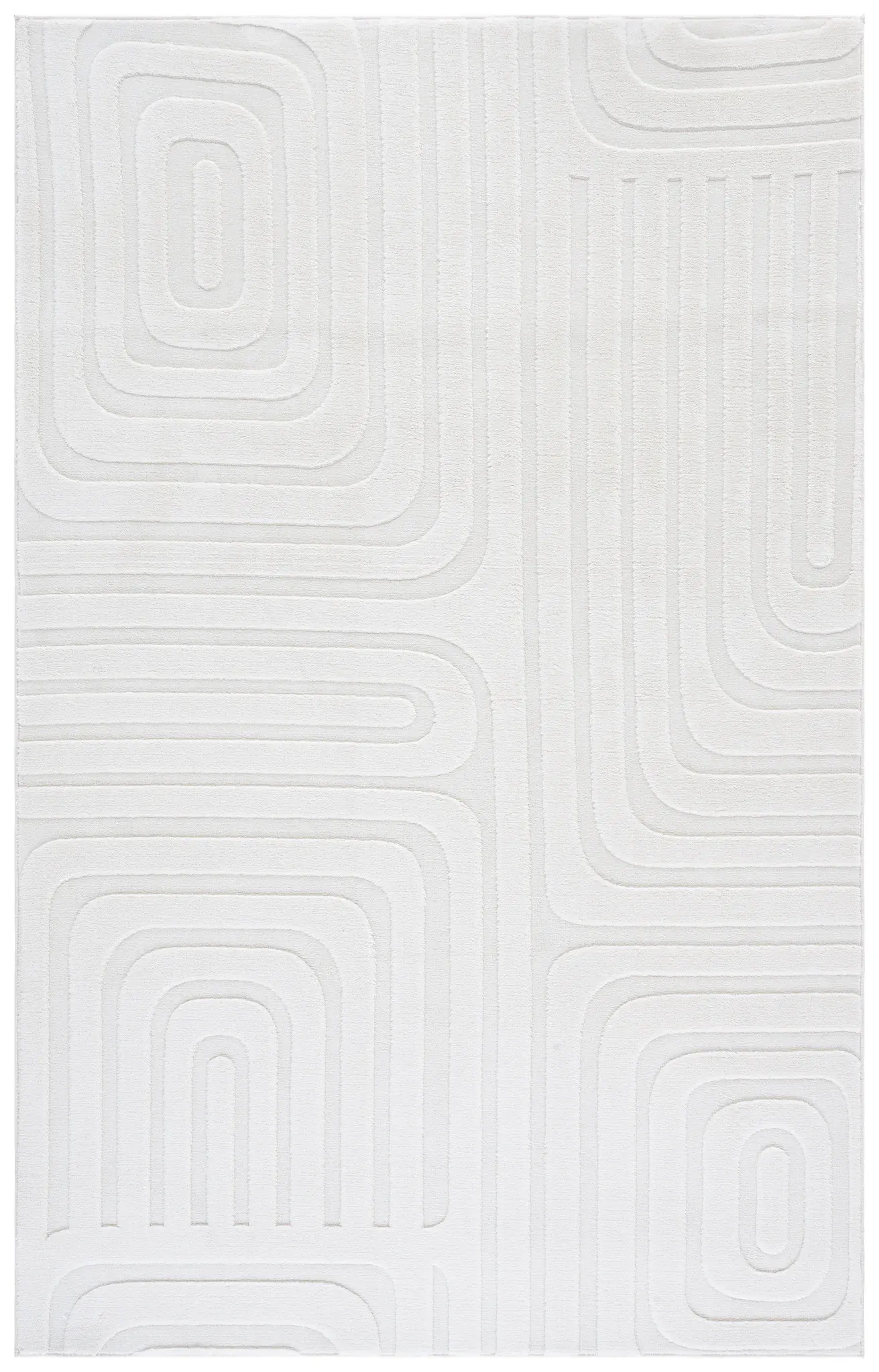 Versailles Carved Arches Washable Rug