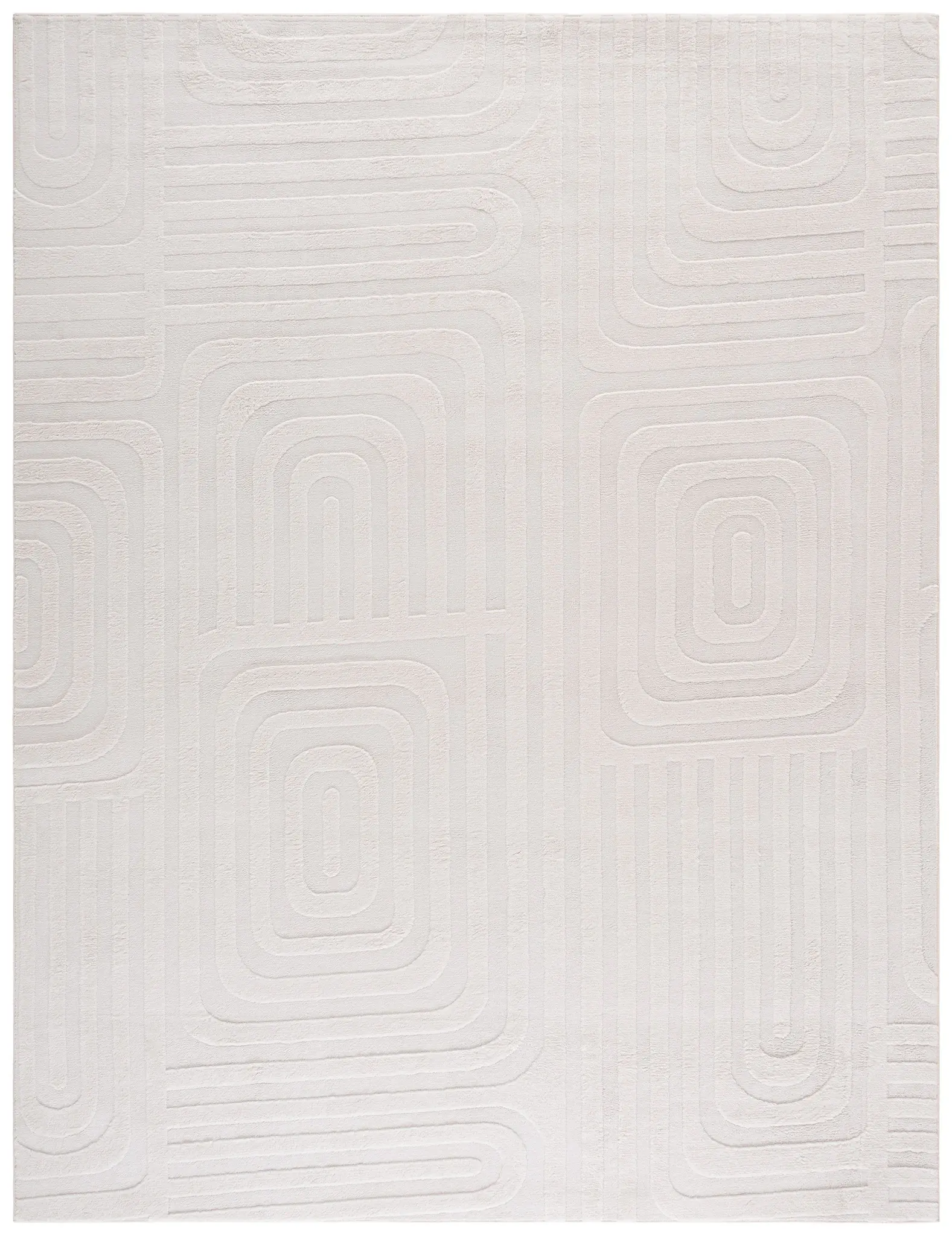 Versailles Carved Arches Washable Rug