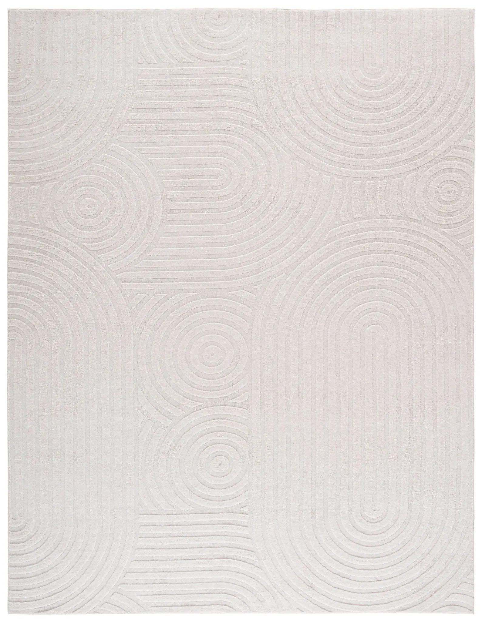 Versailles Concentric Arches Washable Rug