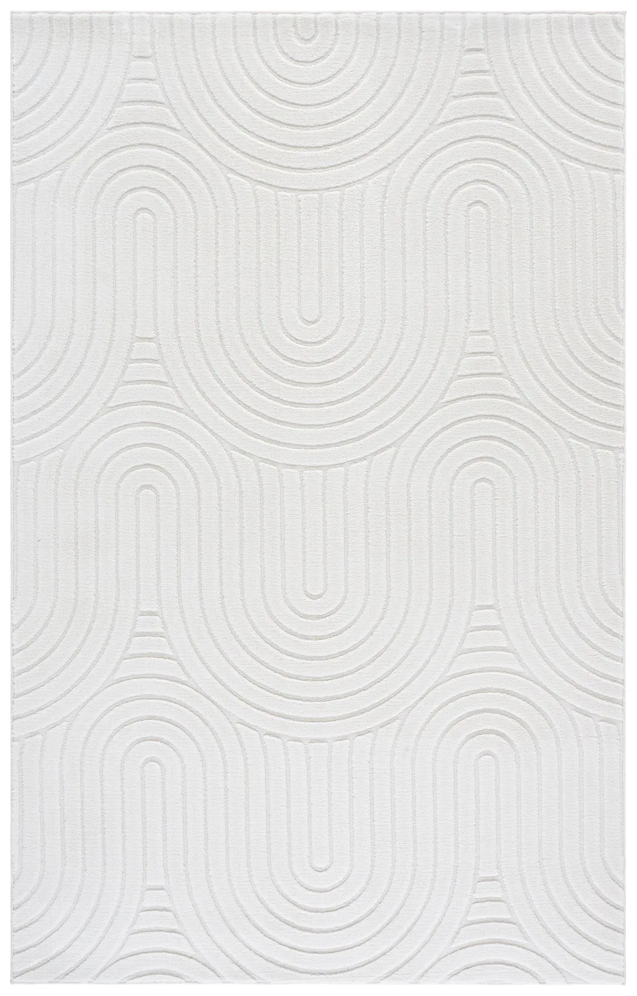 Versailles Arched Wave Washable Rug