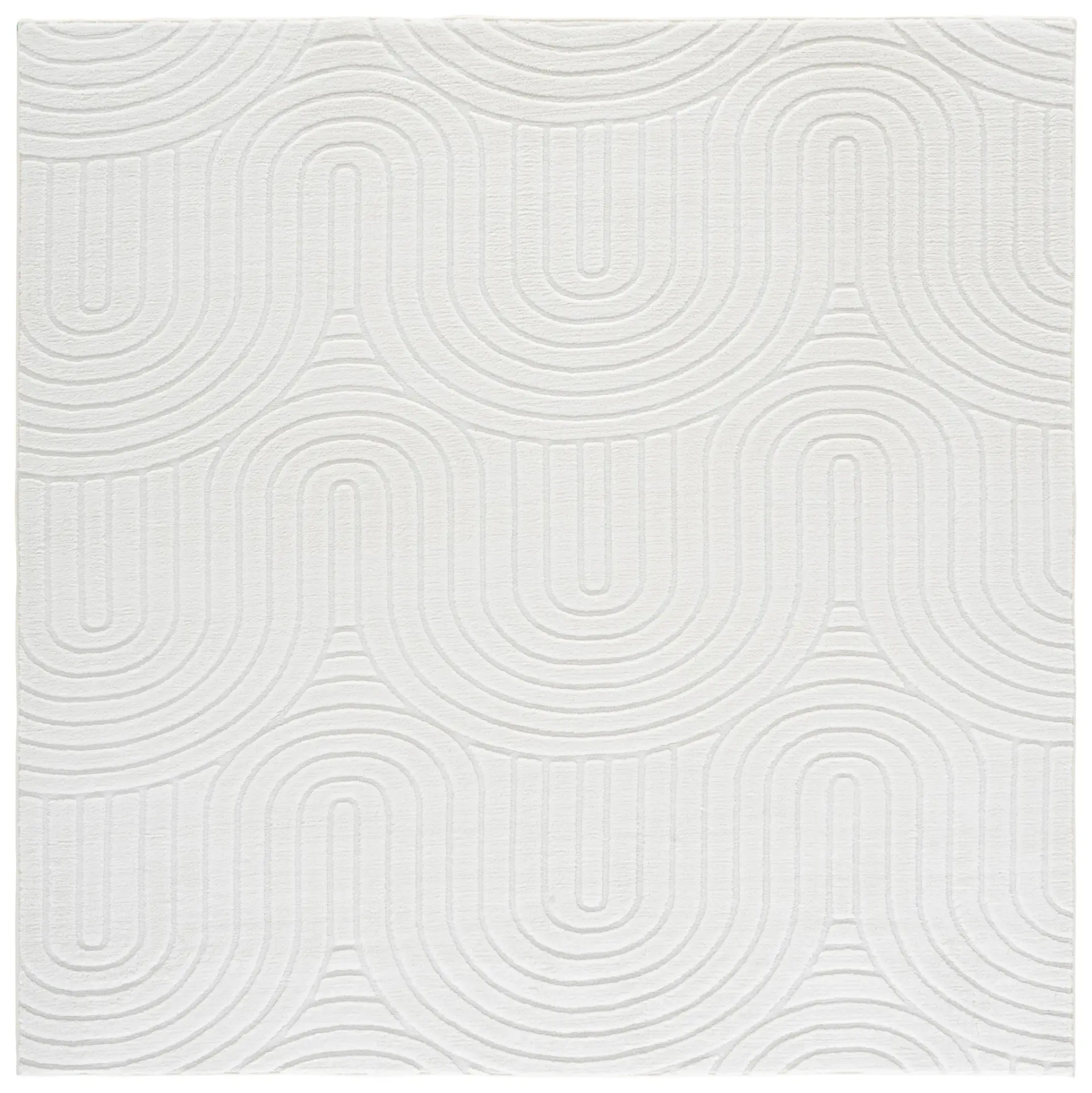 Versailles Arched Wave Washable Rug