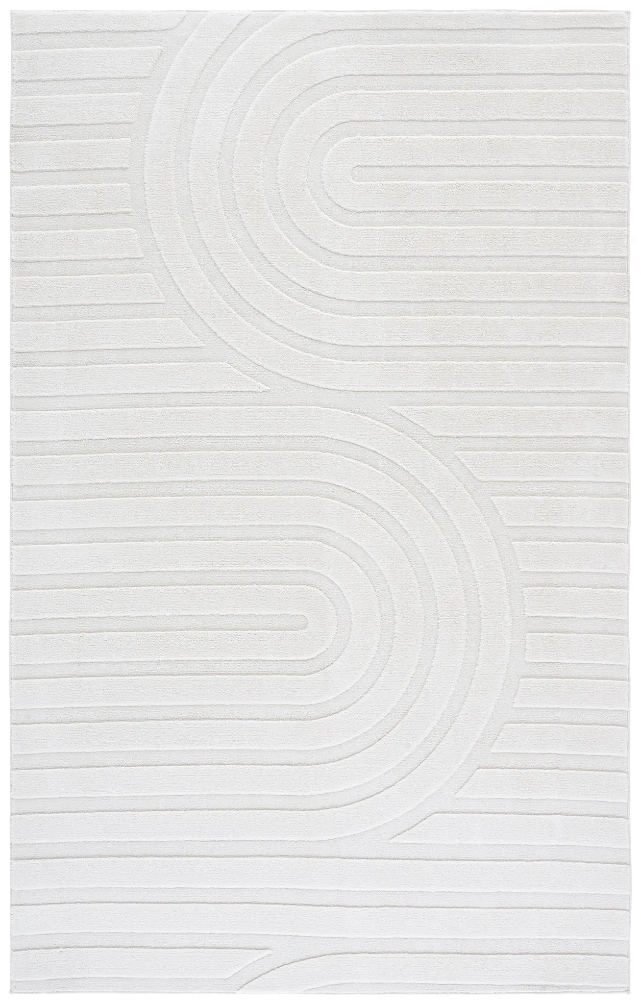 Versailles Carved Arch Washable Rug