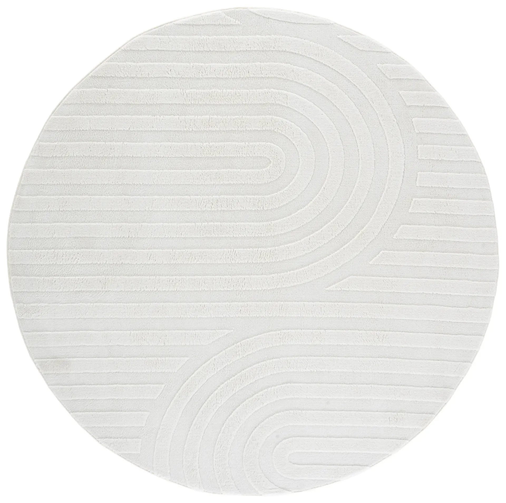 Versailles Carved Arch Washable Rug