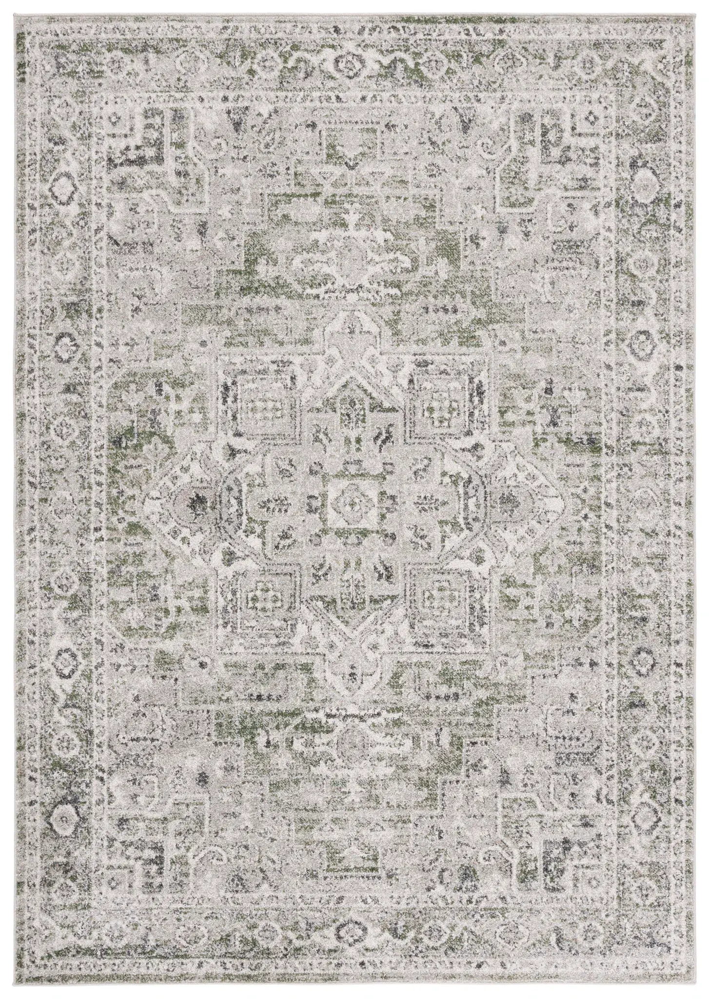Vintage Tabriz Traditional Medallion Rug