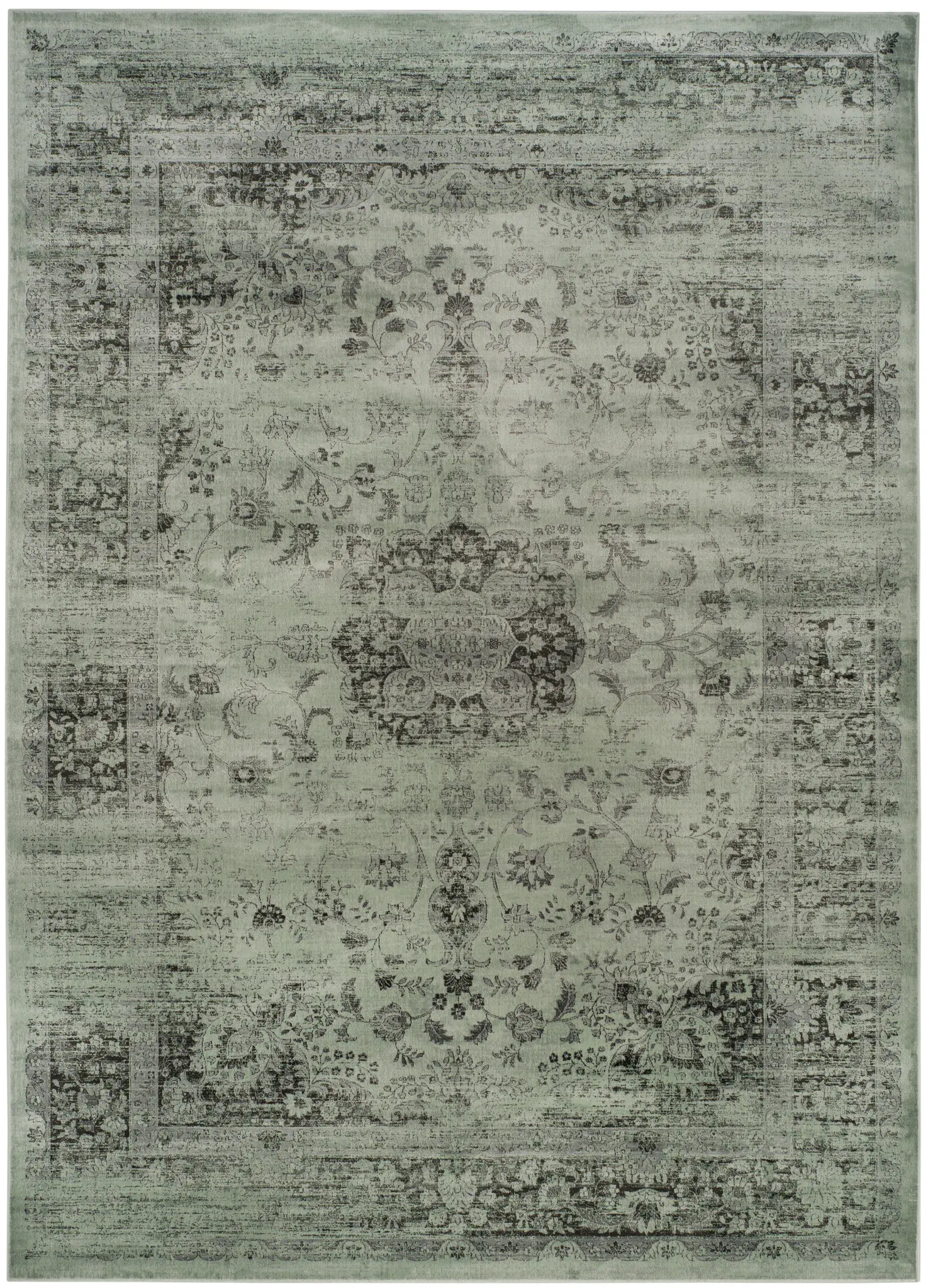 Vintage Vine Medallion Rug