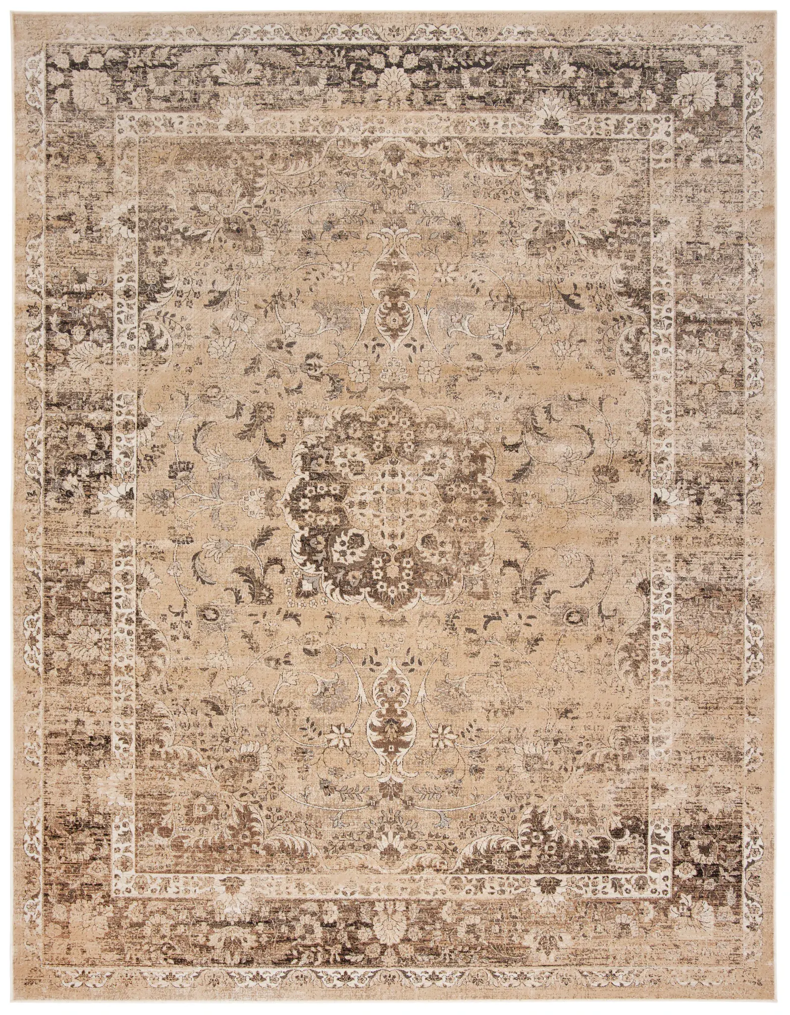 Vintage Vine Medallion Rug