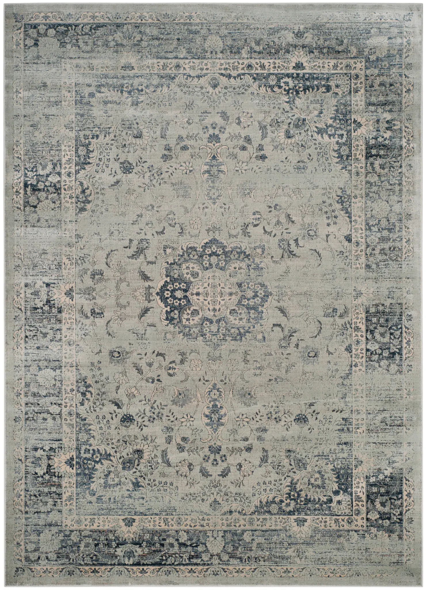 Vintage Vine Medallion Rug