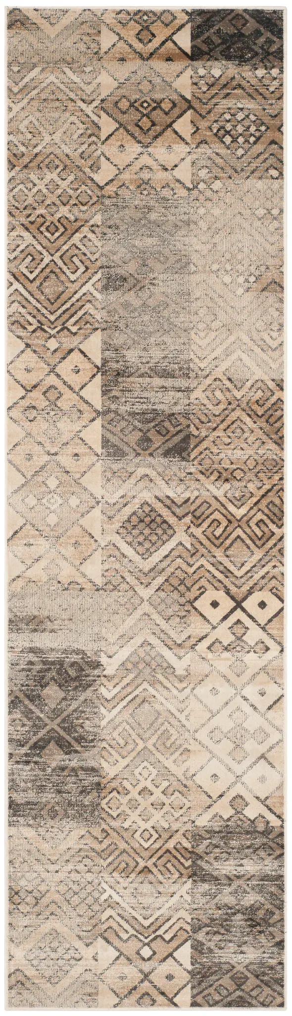 Vintage Tribal Patchwork Rug