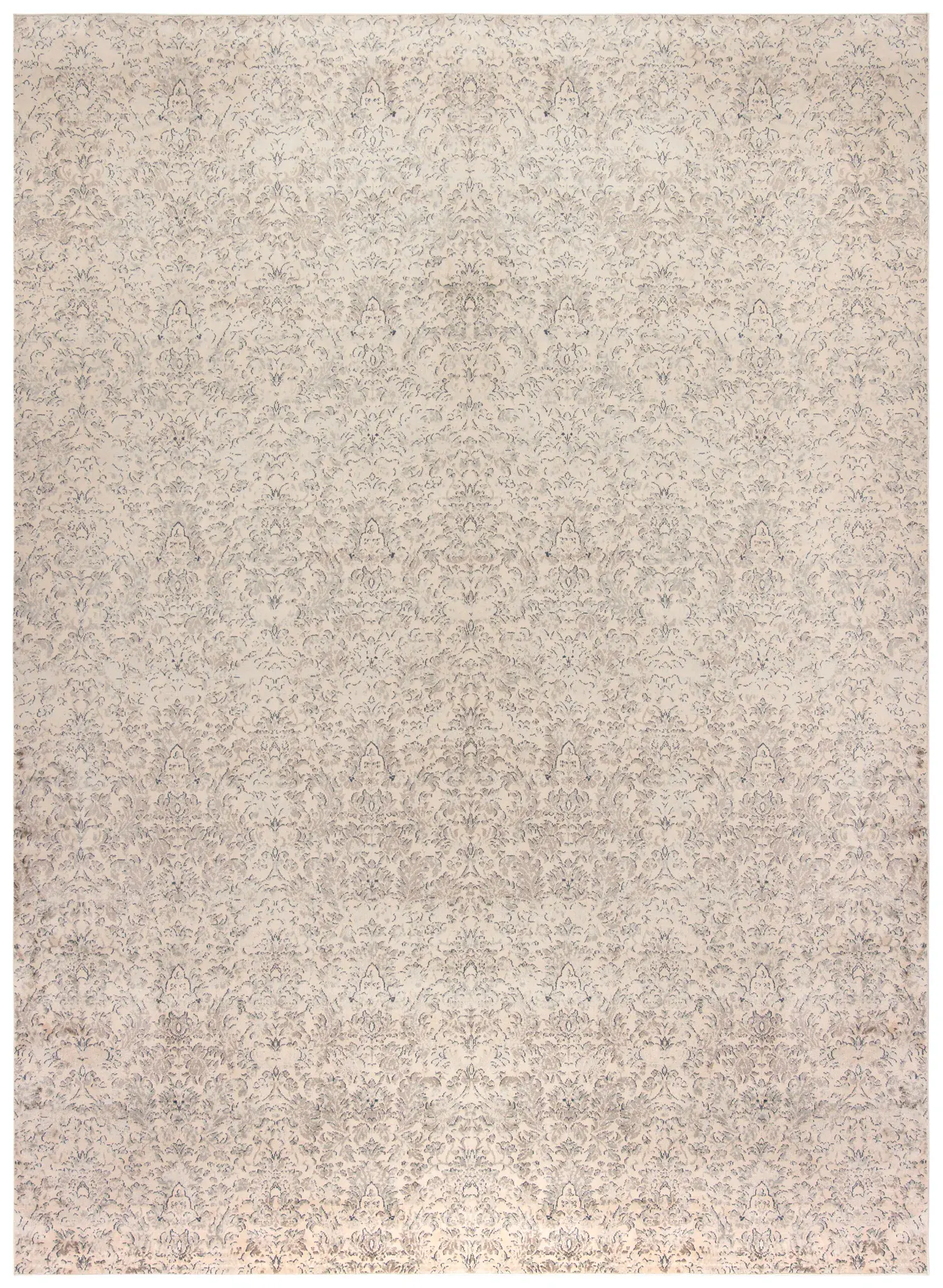 Vintage Allover Damask Rug