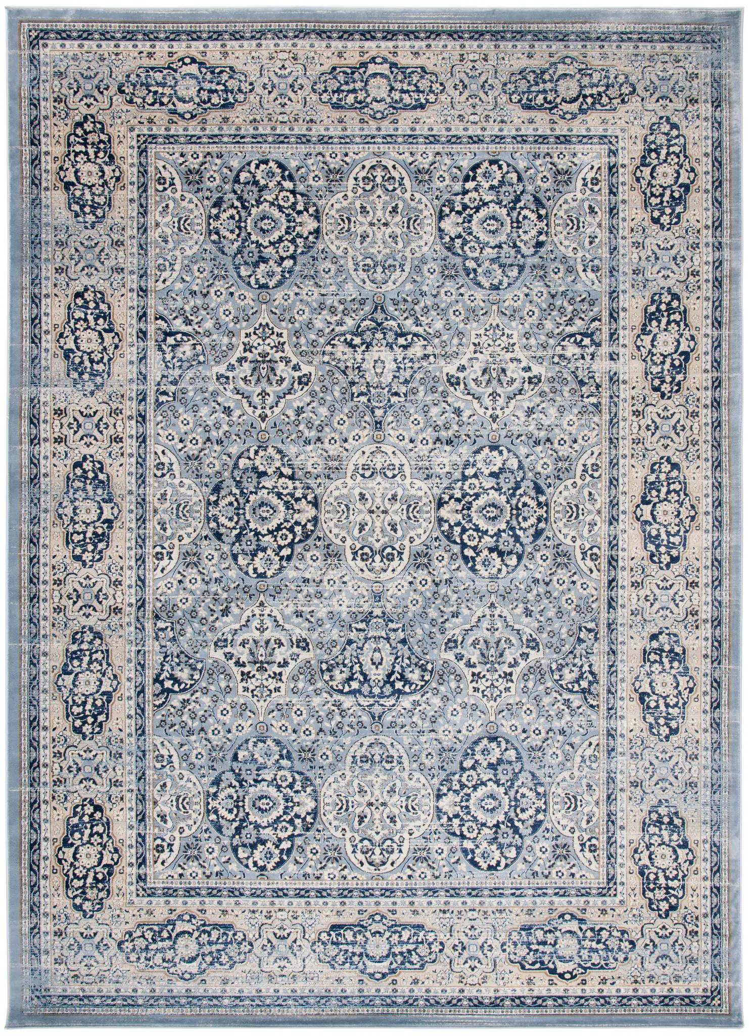 Vintage Clover Medallion Rug