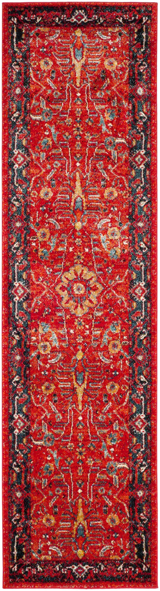 Vintage Hamadan Allover Floral Rug
