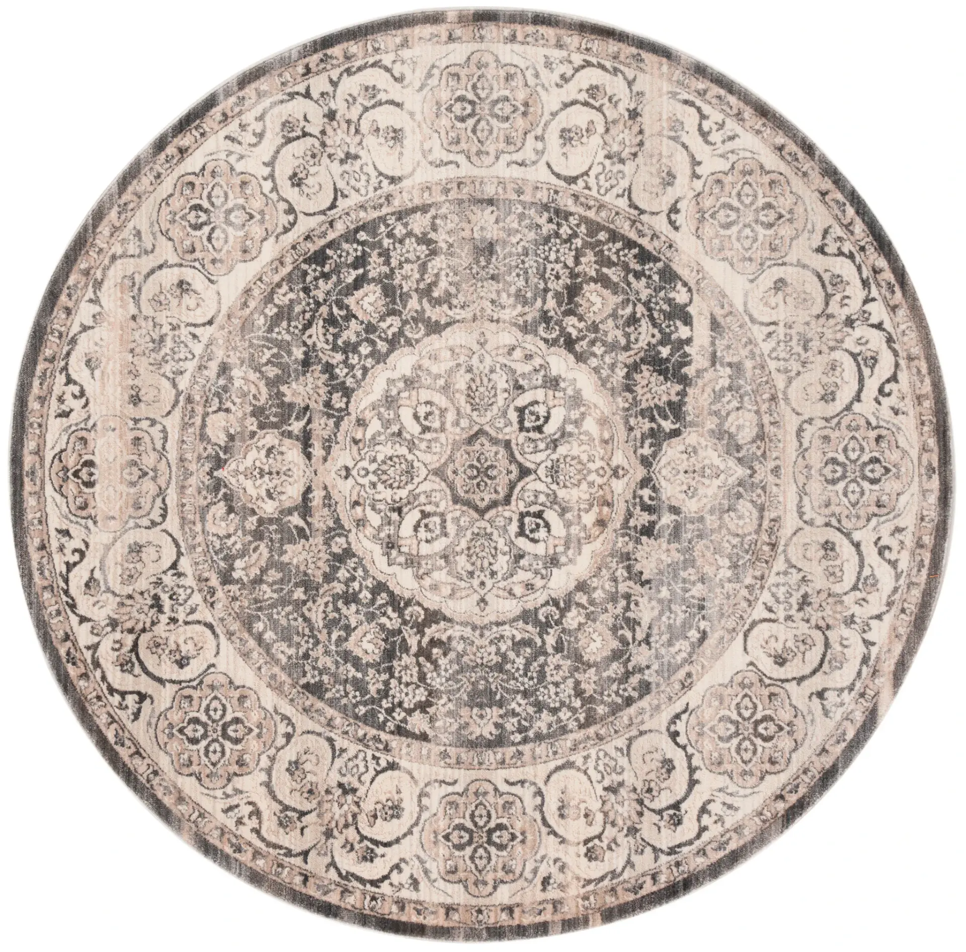 Vintage Persian Vintage Floral Medallion Rug