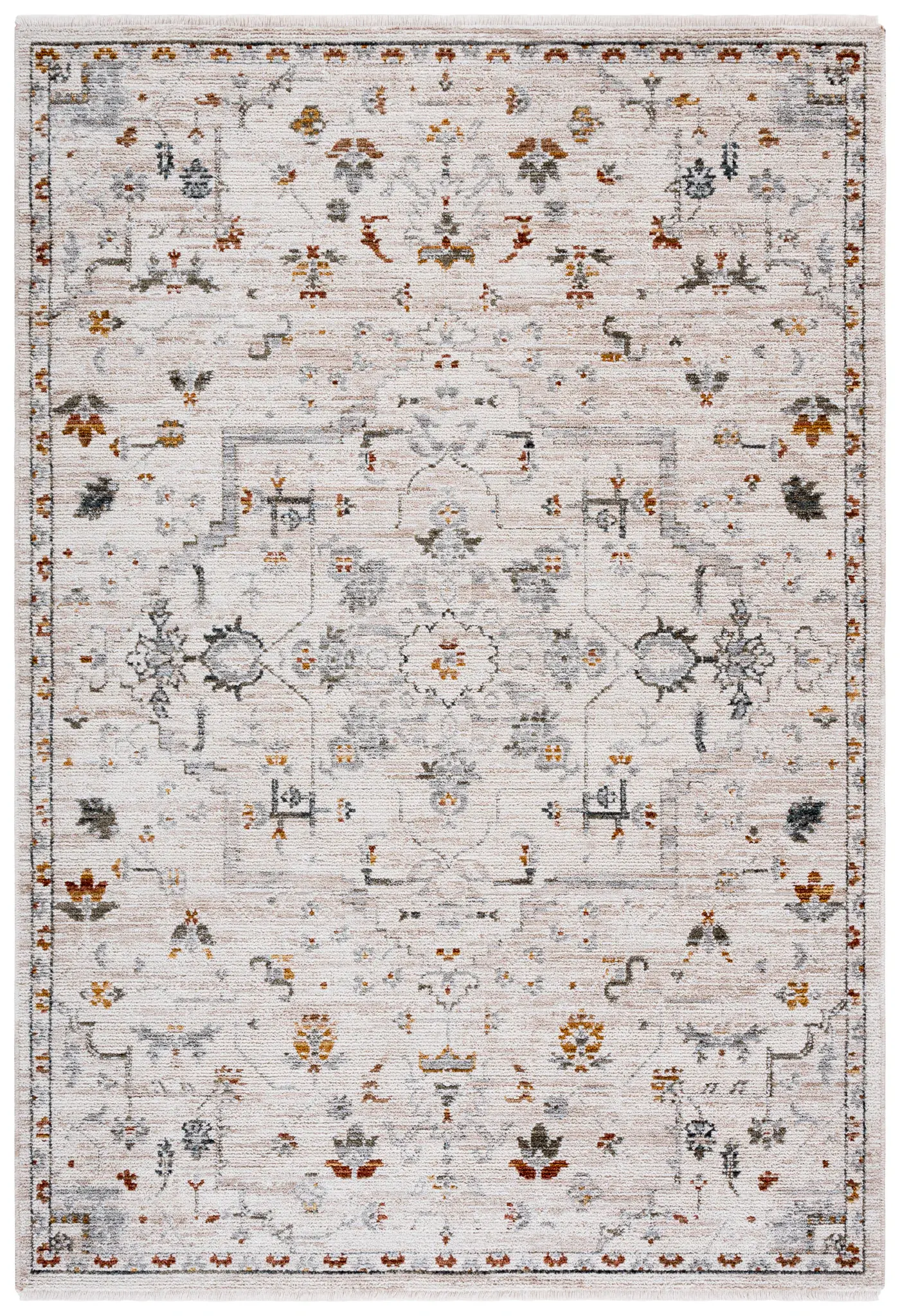 Vintage Rosewood Medallion Rug