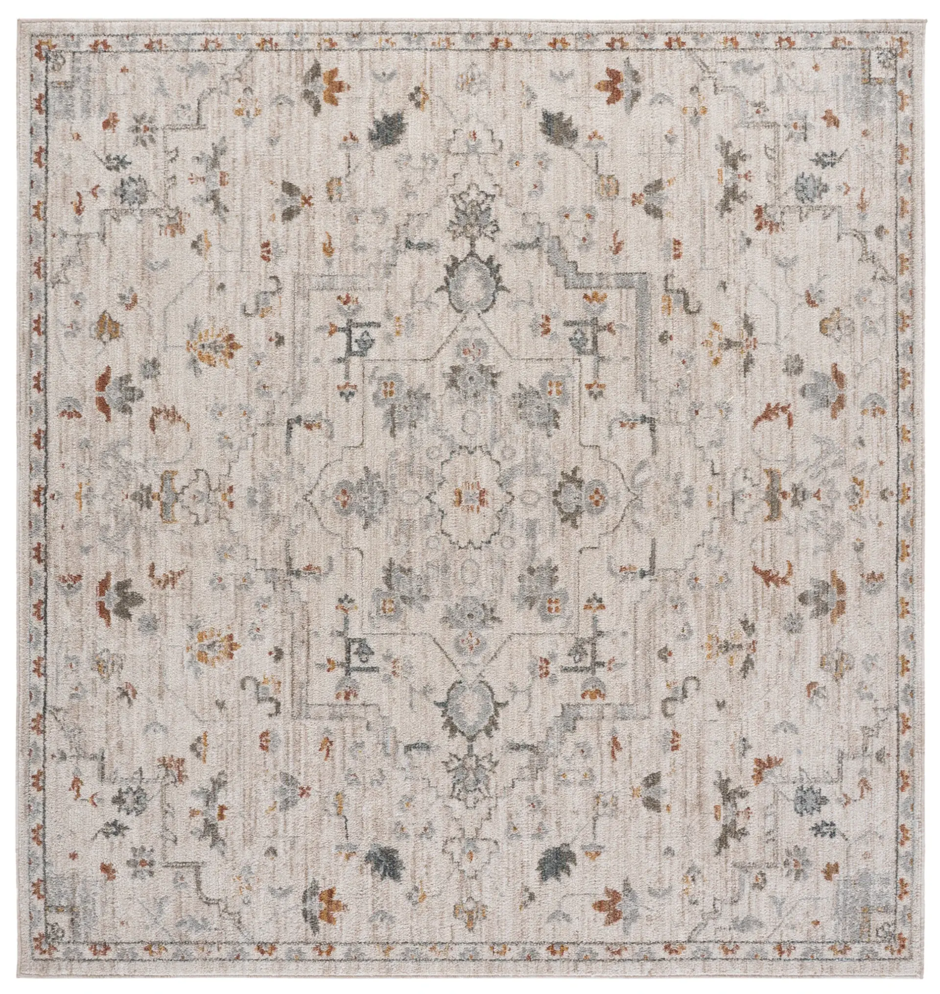 Vintage Rosewood Medallion Rug