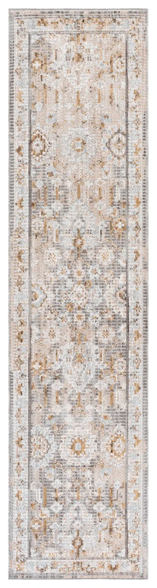 Vintage Westwood Faded Floral Medallion Rug