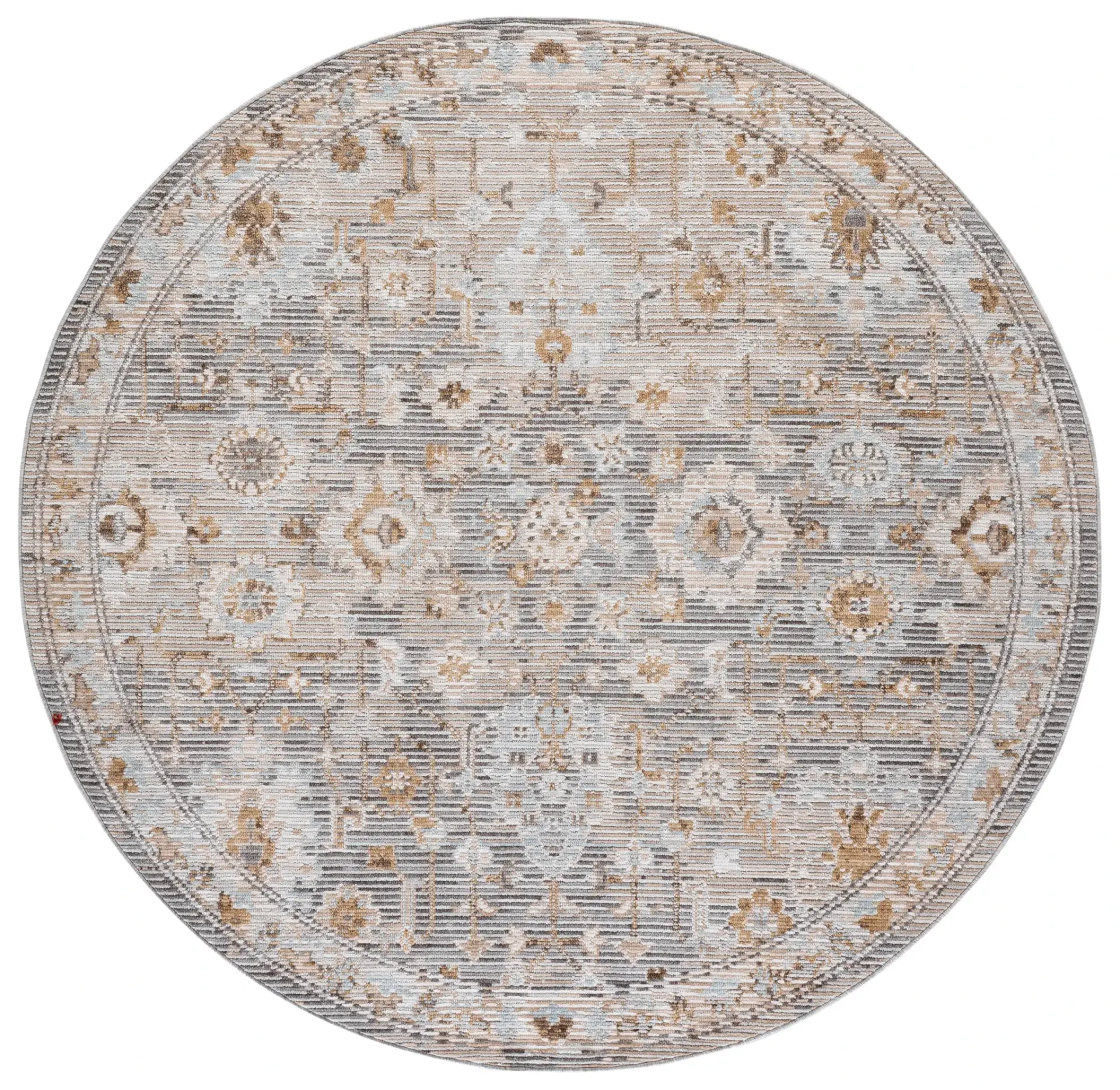 Vintage Westwood Faded Floral Medallion Rug