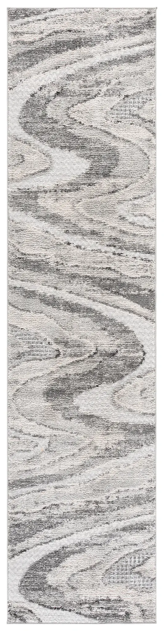 Wave Swirling Bands Rug