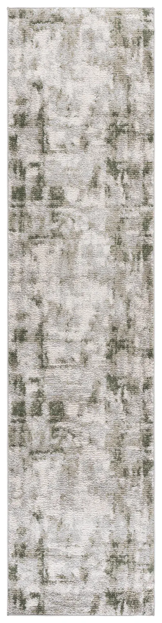 Wave Crosshatch Abstract Rug