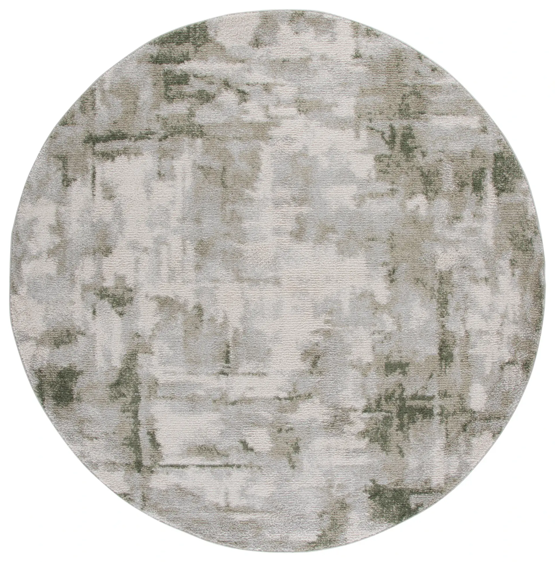 Wave Crosshatch Abstract Rug