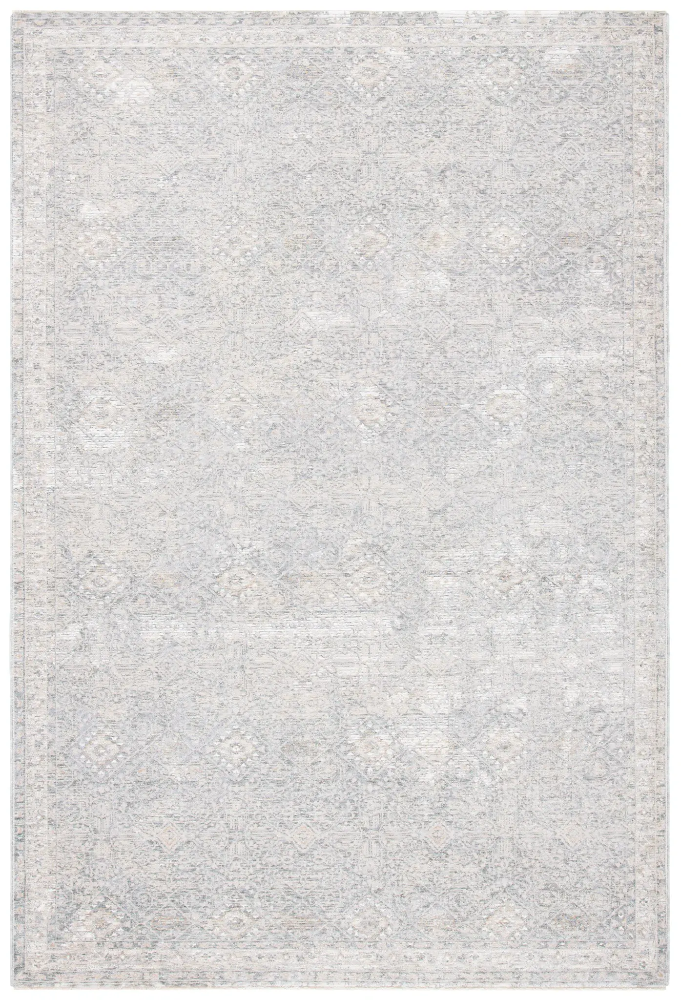 Webster Distressed Lattice Rug