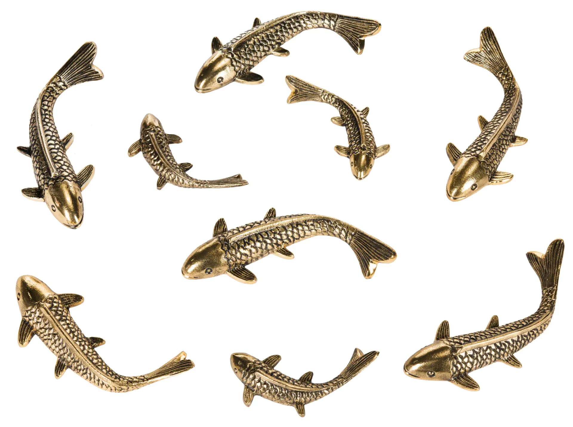 Koi Fish Wall Decor (Set of 9)
