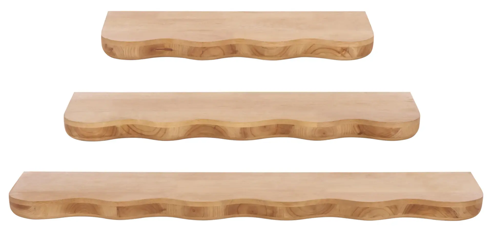 Bella Wavy Shelves Set 3