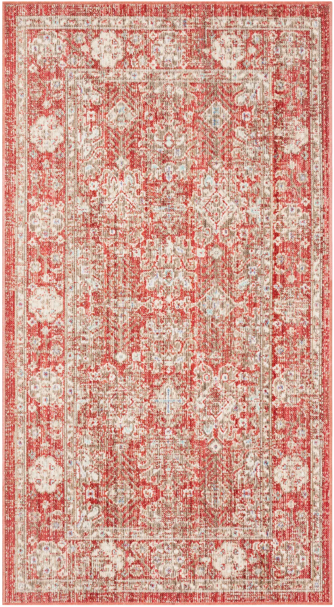 Windsor Floral Border Rug