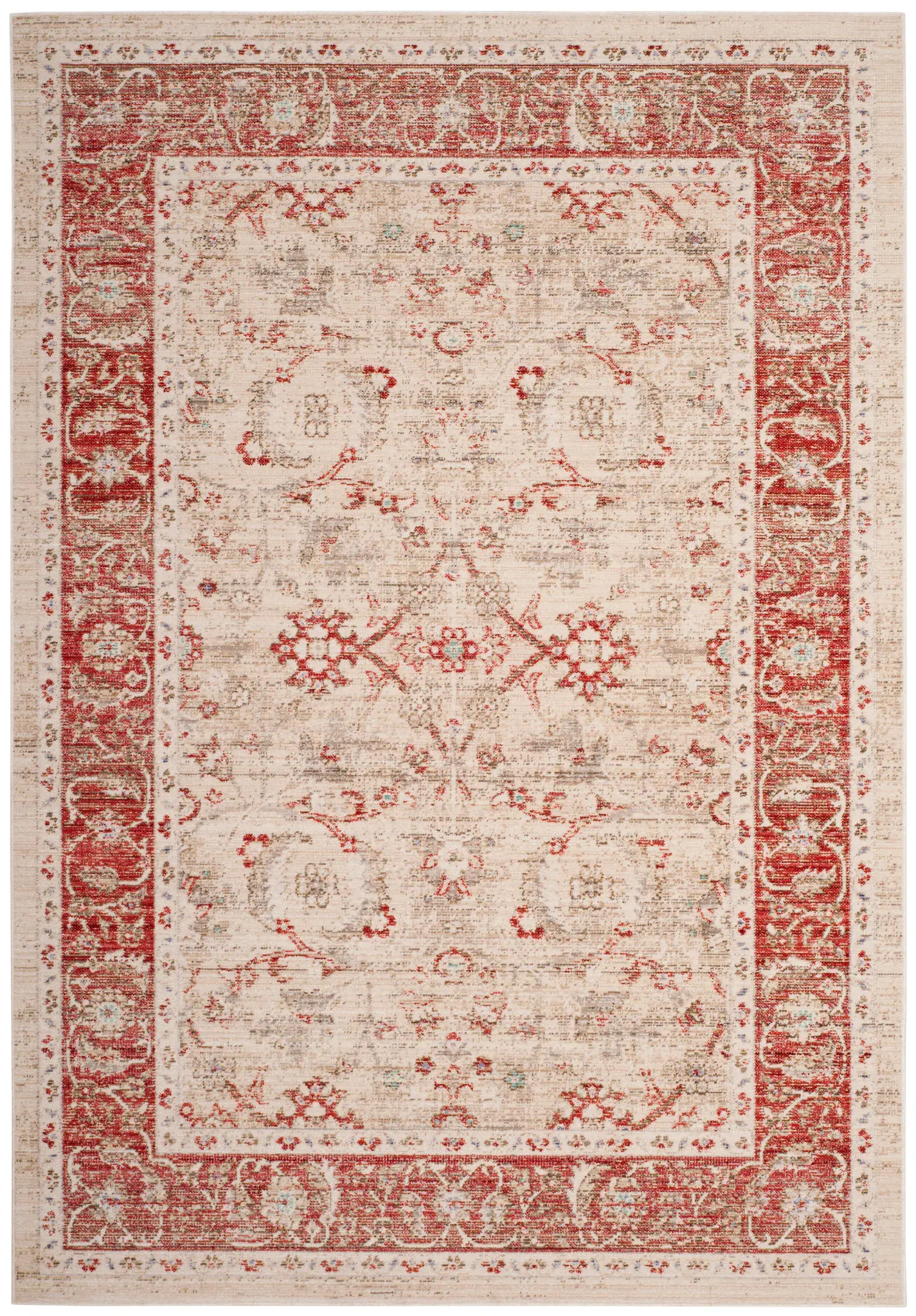 Windsor Floral Bordered Rug