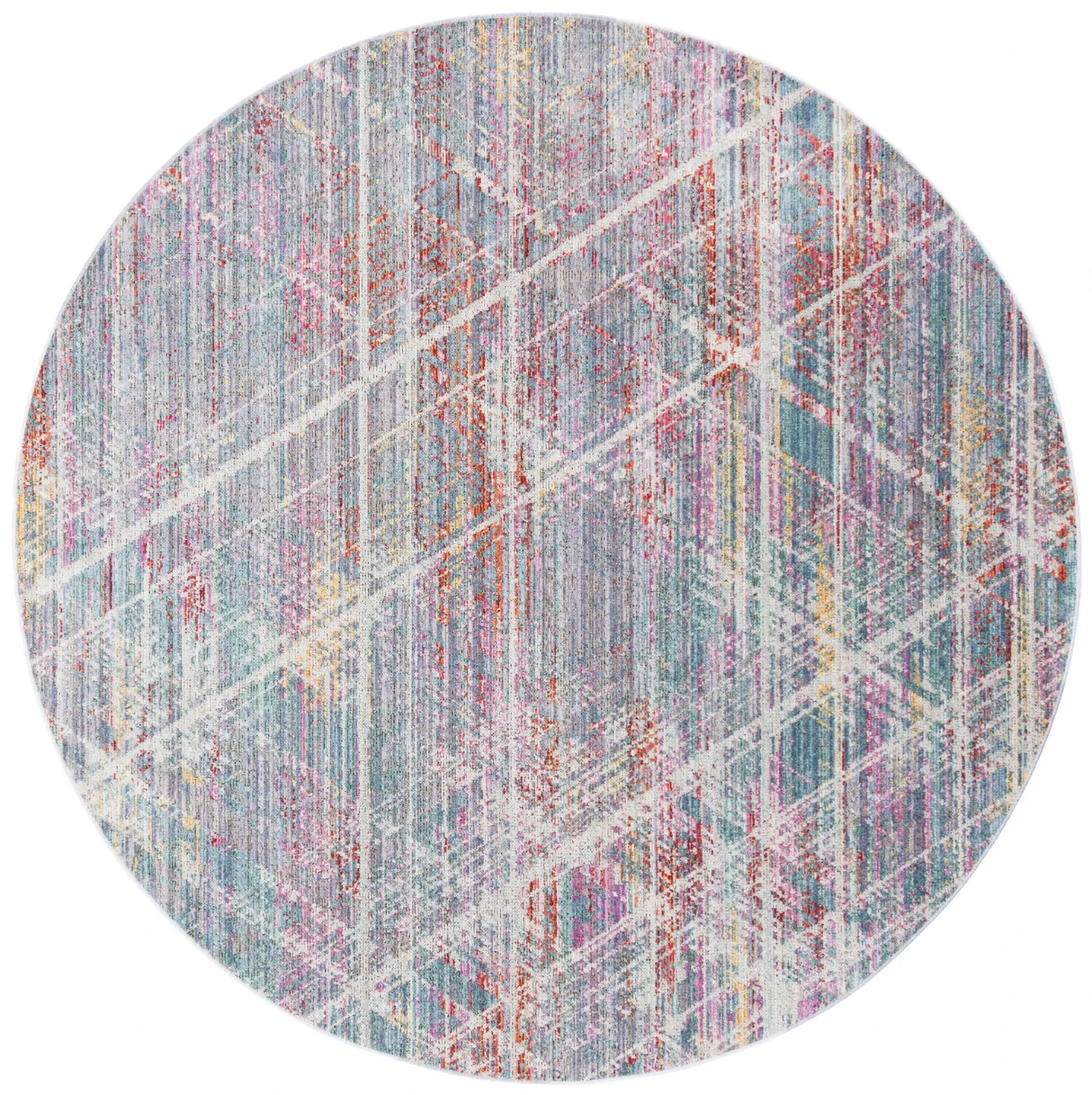 Windsor Grid Abstract Rug