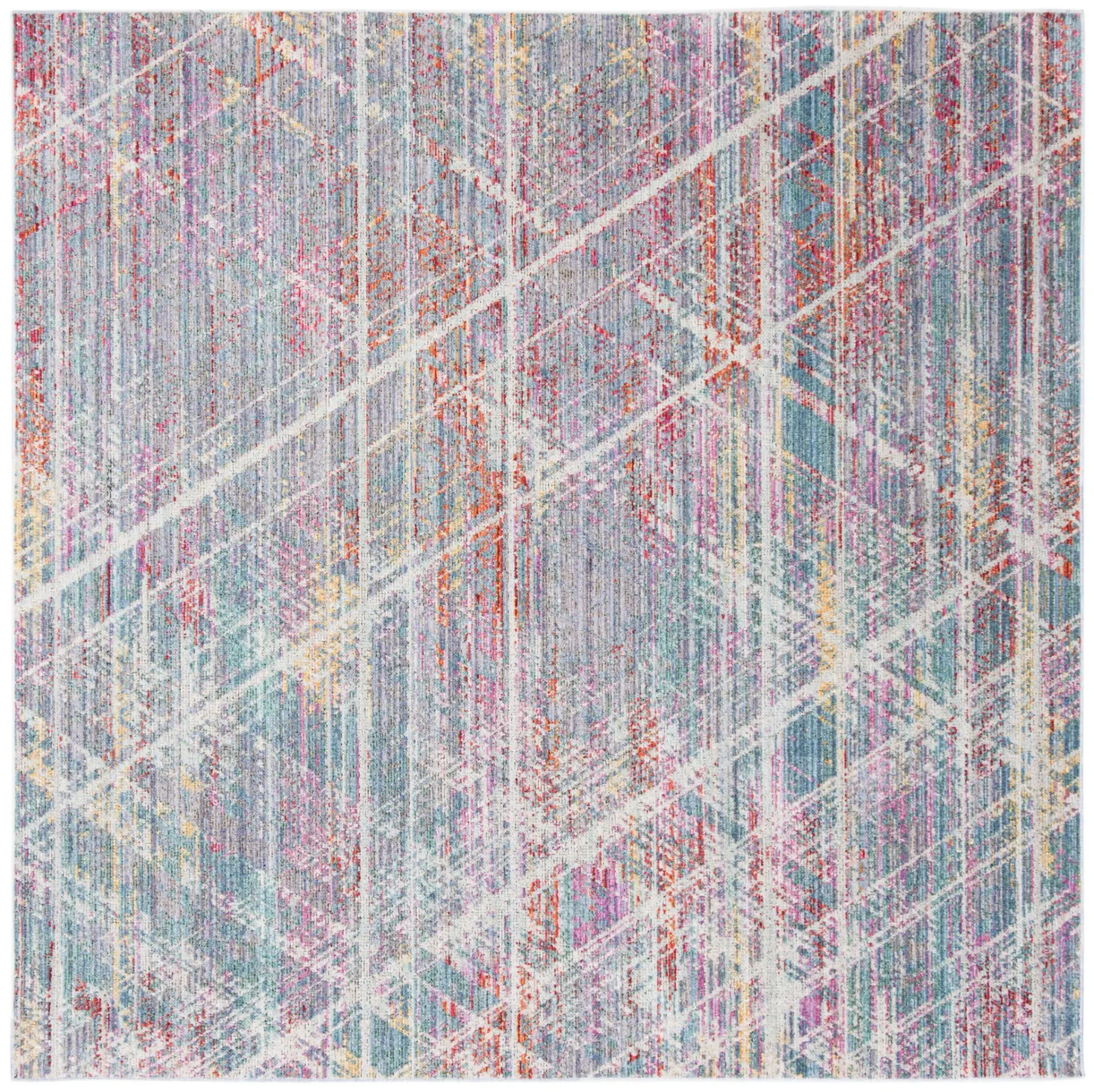 Windsor Grid Abstract Rug