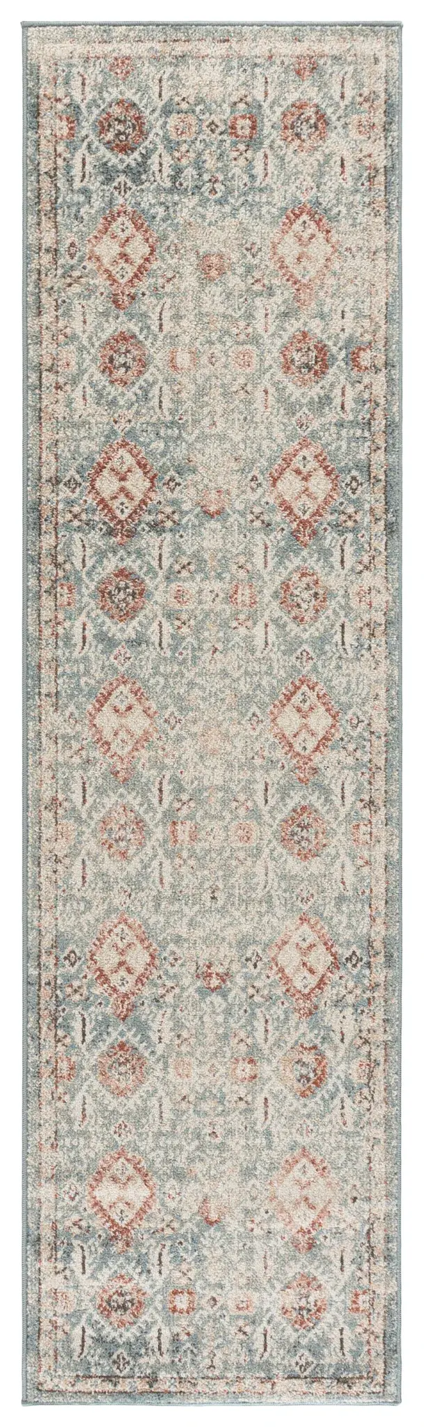 Wellington Traditional Diamond Bordered Rug