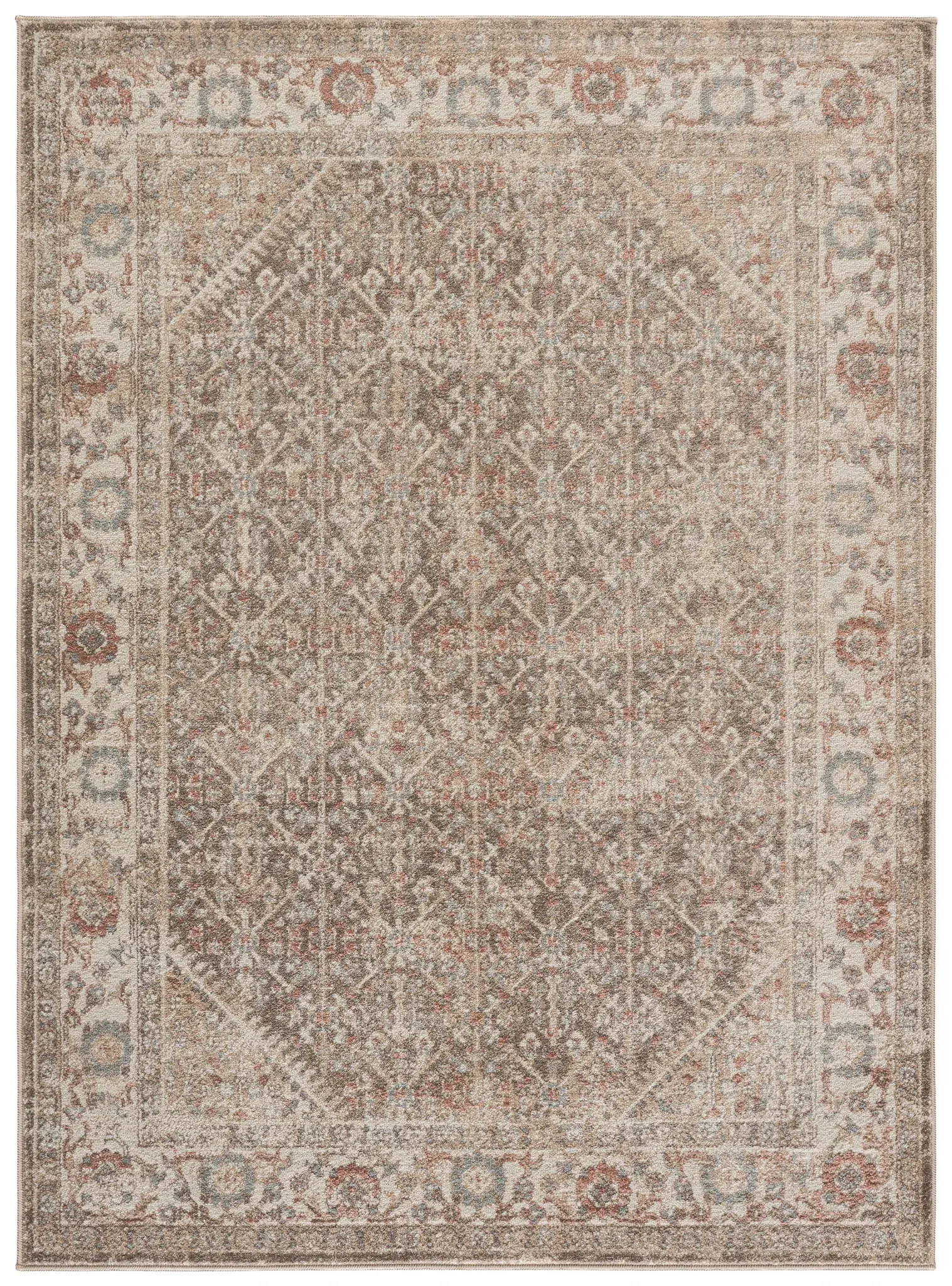 Wellington Traditional Floral Trellis Rug