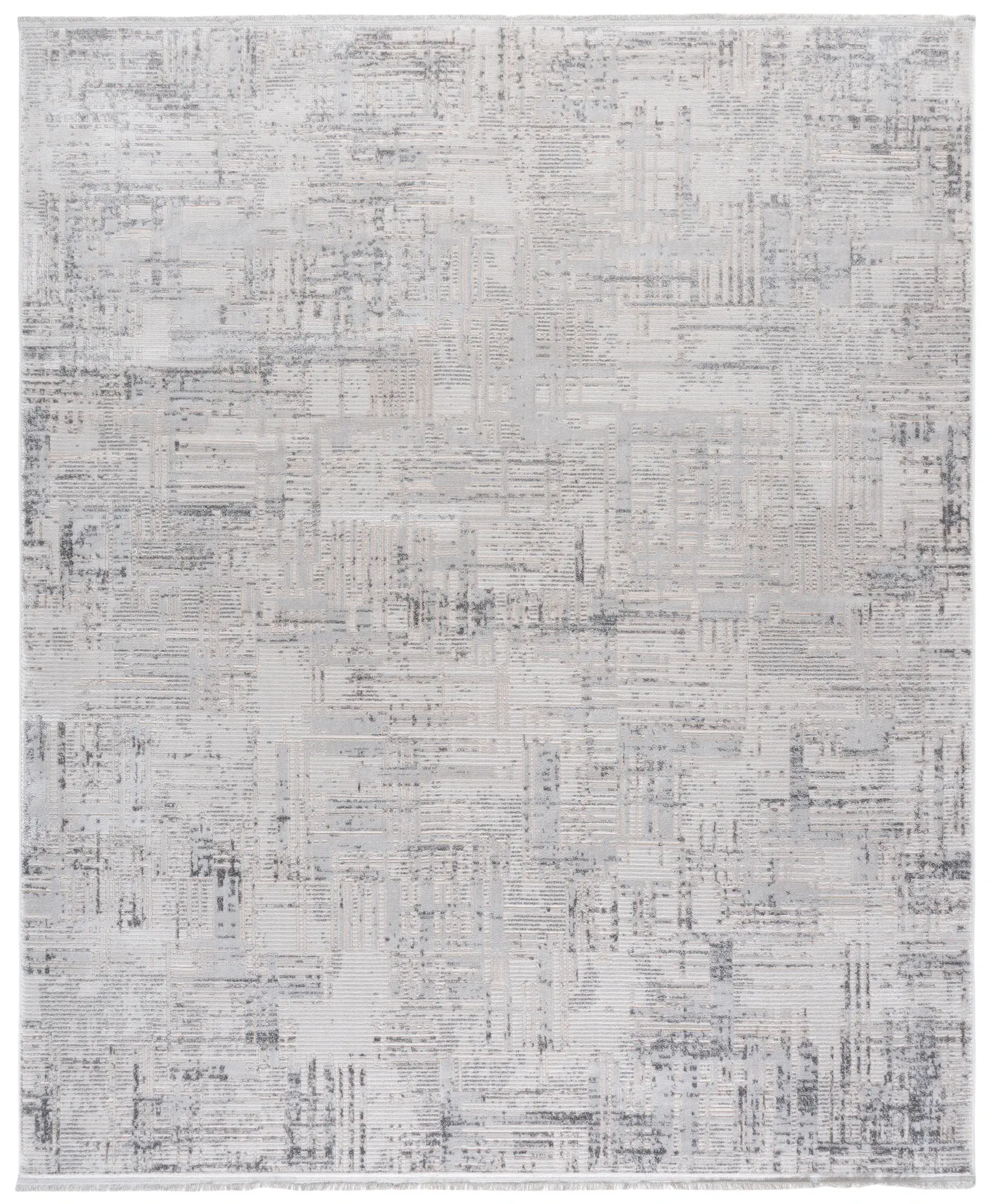 Whisper Abstract Crosshatch Rug