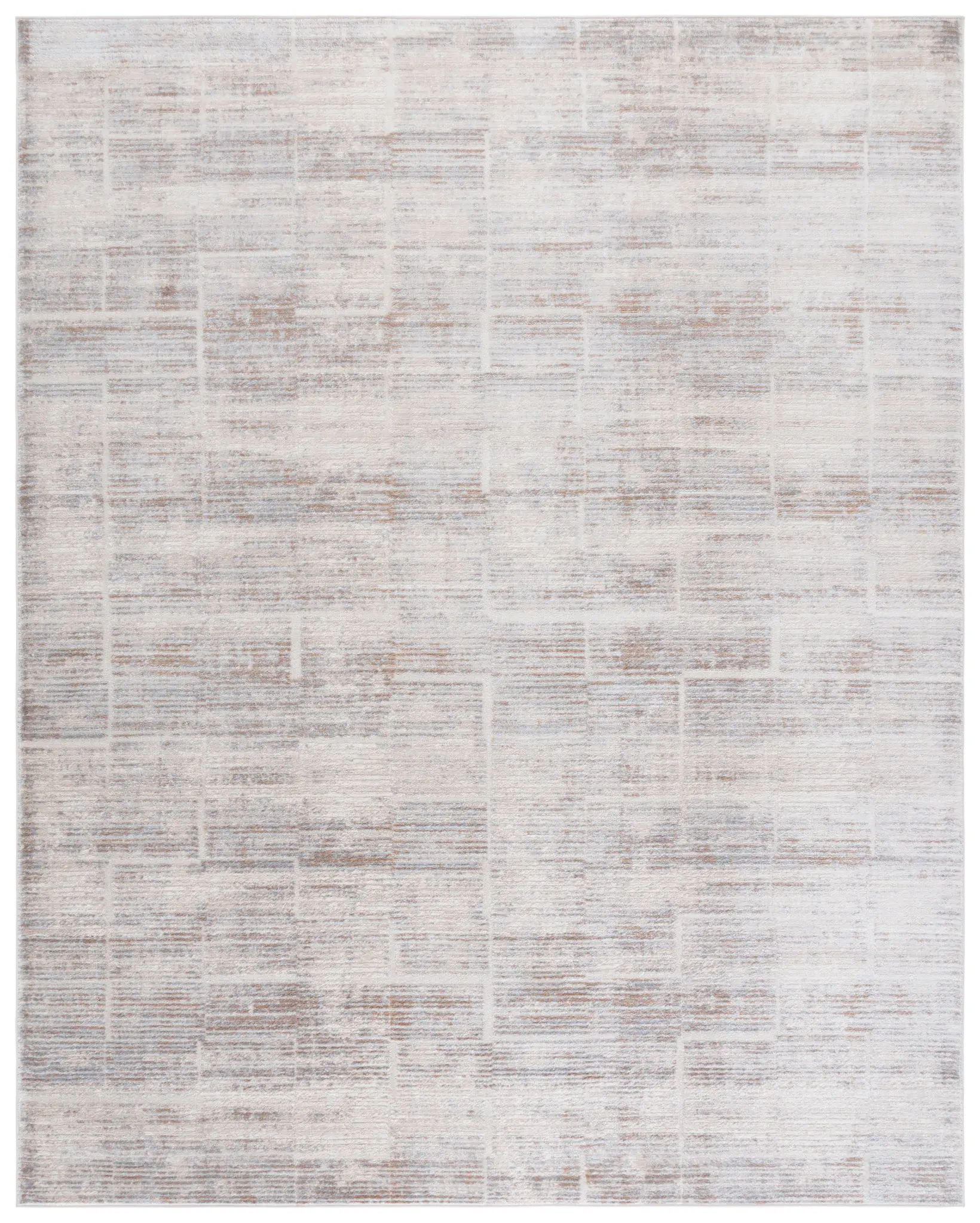Whisper Geometric Block Rug