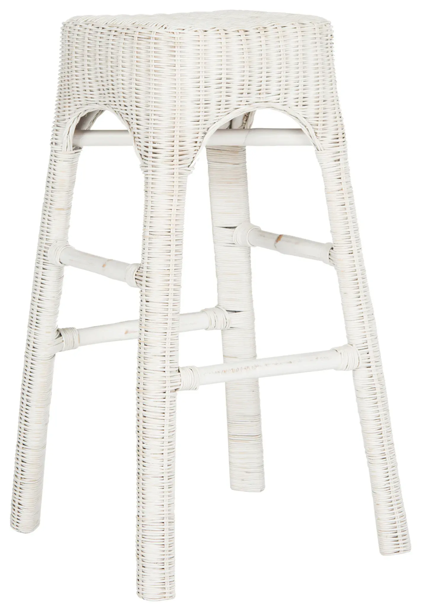 Percey Wicker Bar Stool