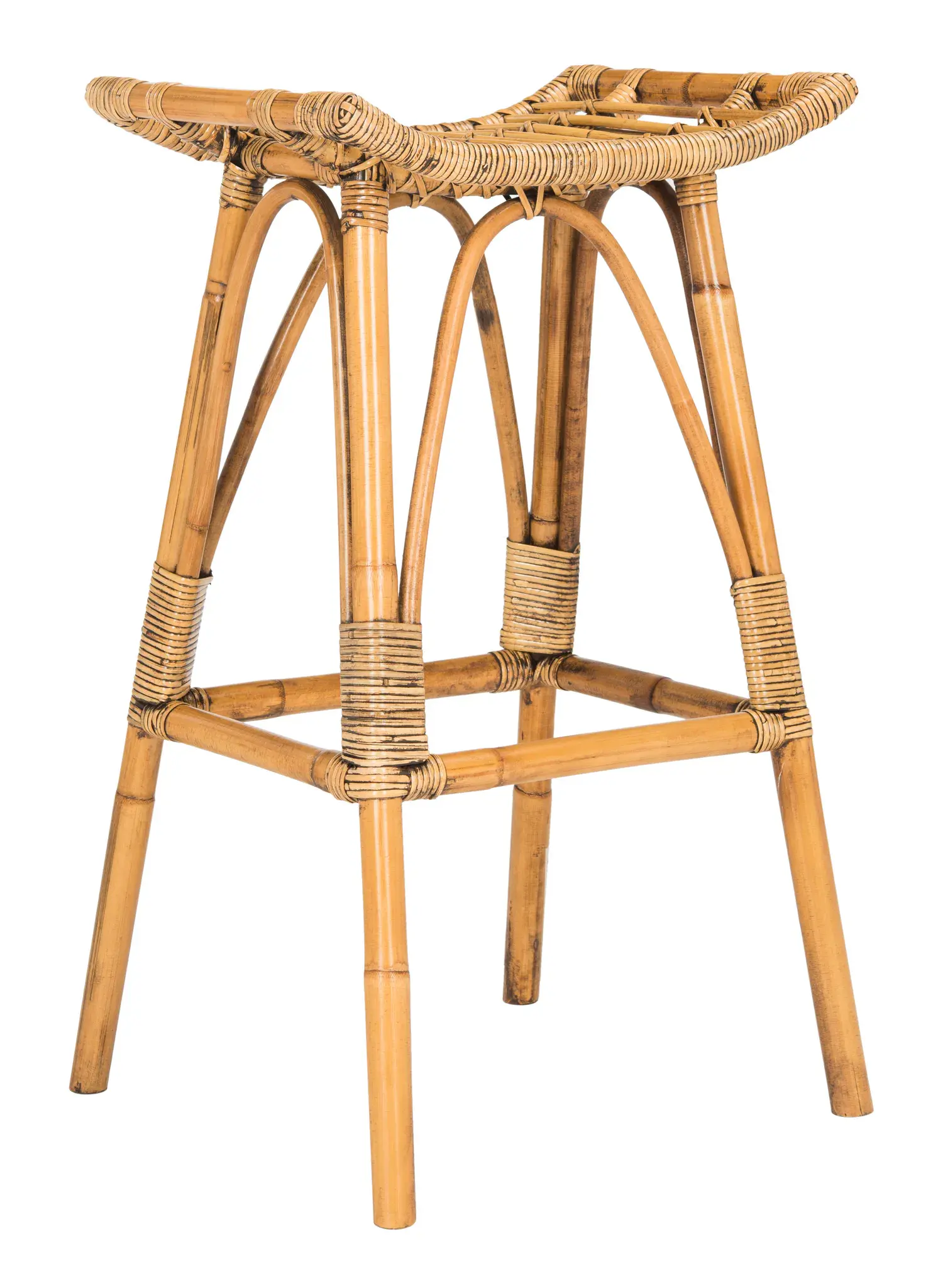 Leda Rattan Barstool