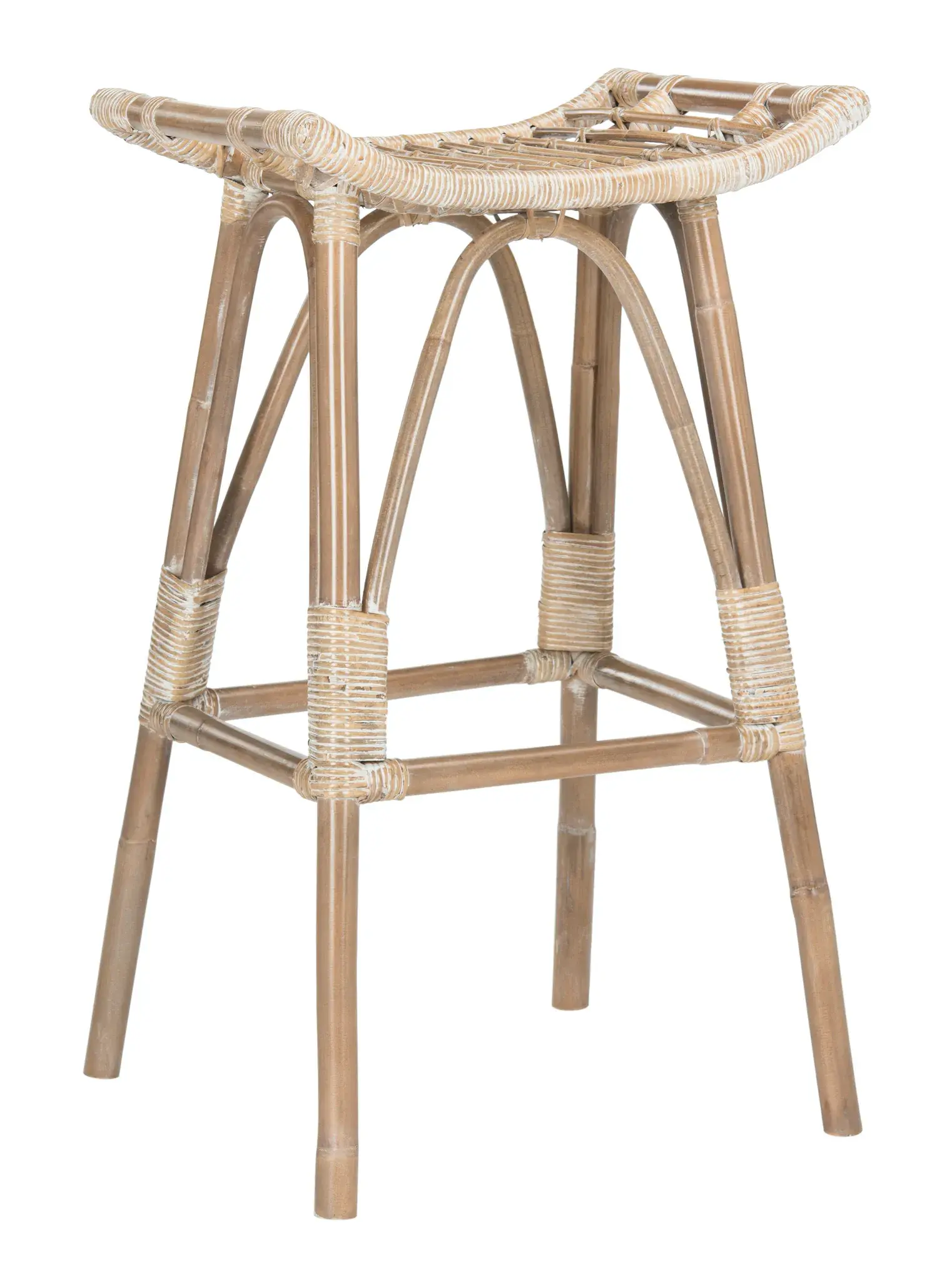 Leda Rattan Barstool
