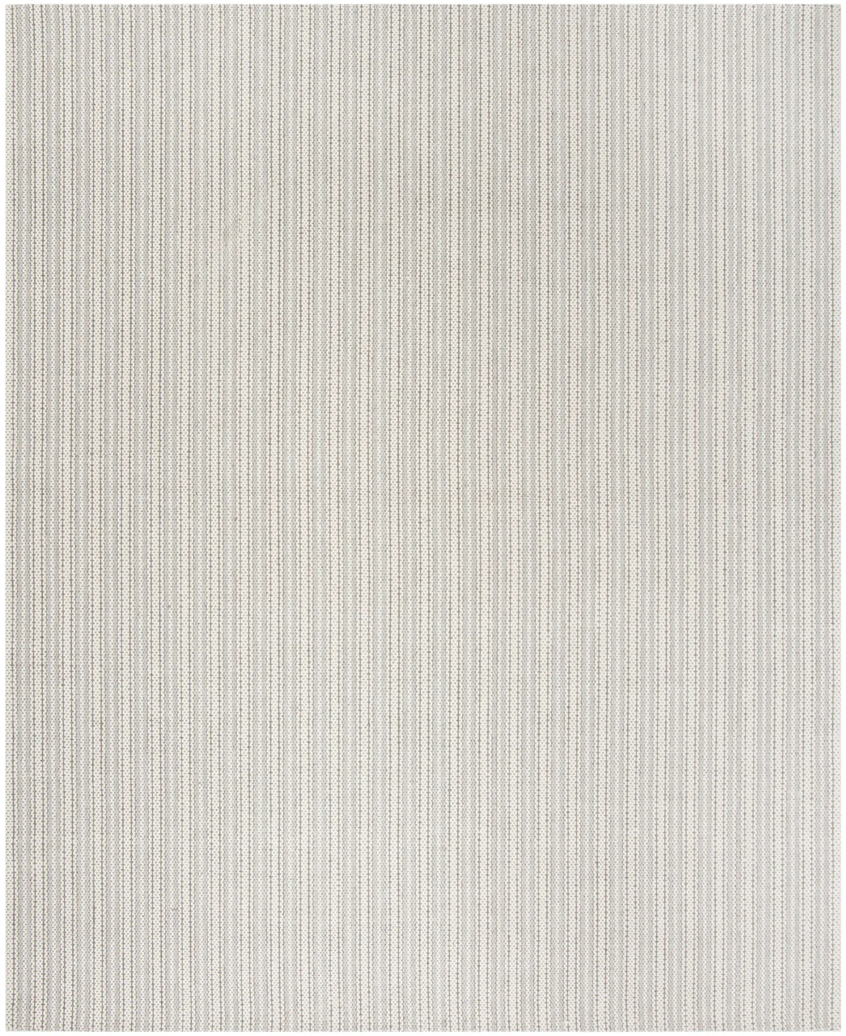Wilton Striped Hand-Hooked Wool Blend Rug