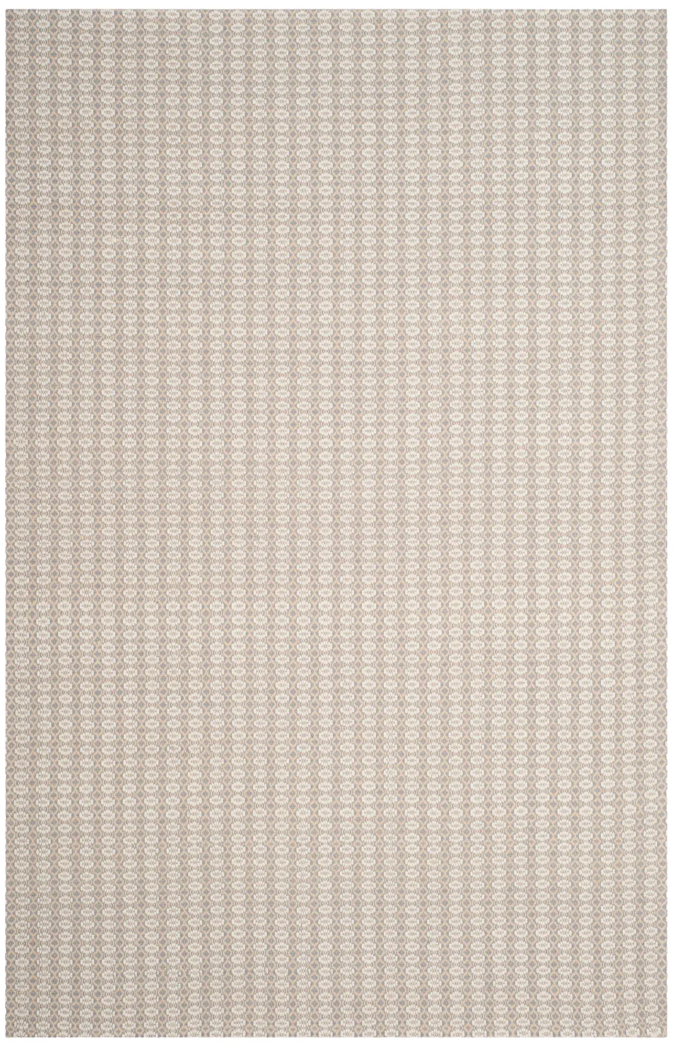 Wilton Diamond Hand-Hooked Wool Blend Rug