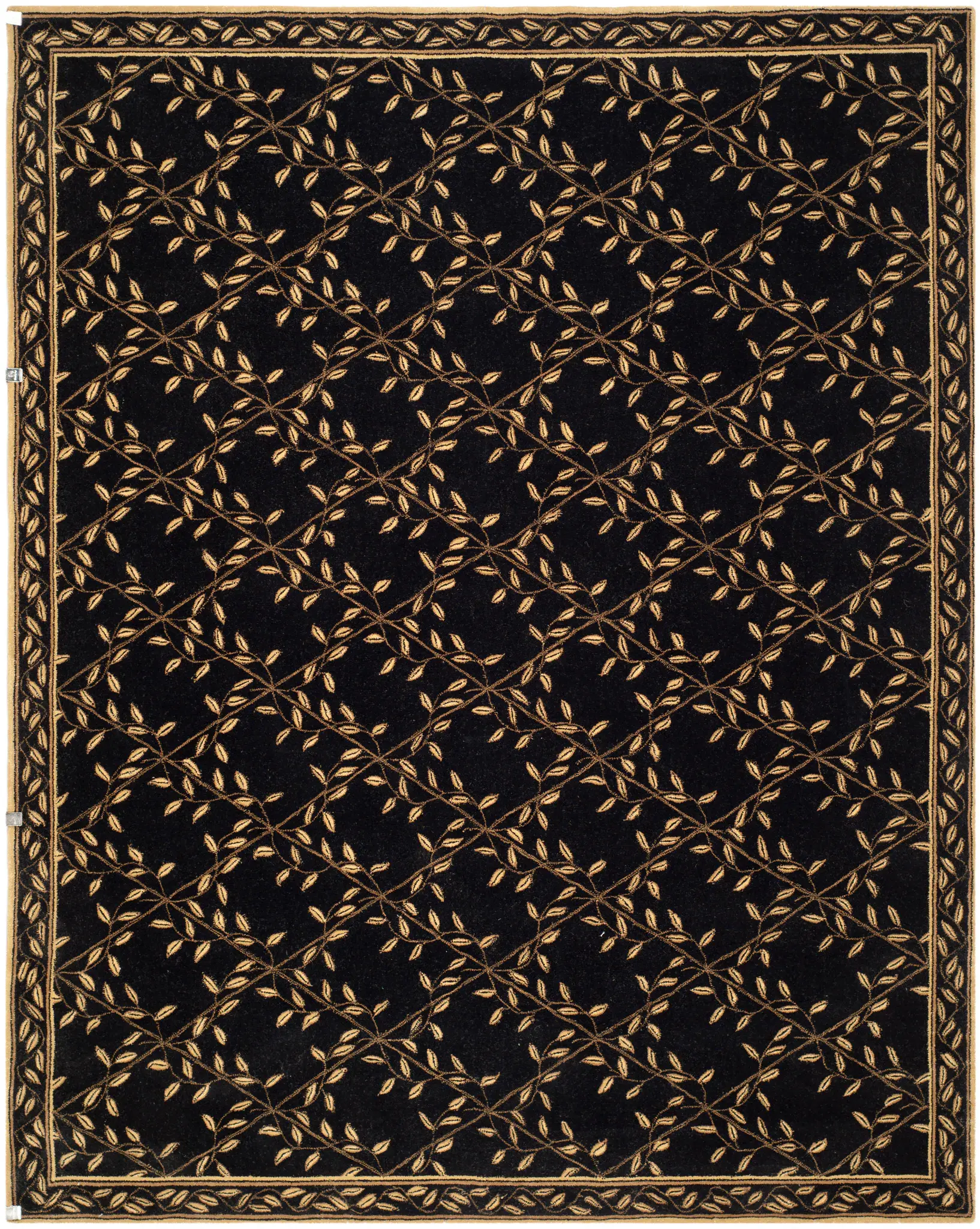 Wilton Vine Trellis Hand-Tufted Wool Rug